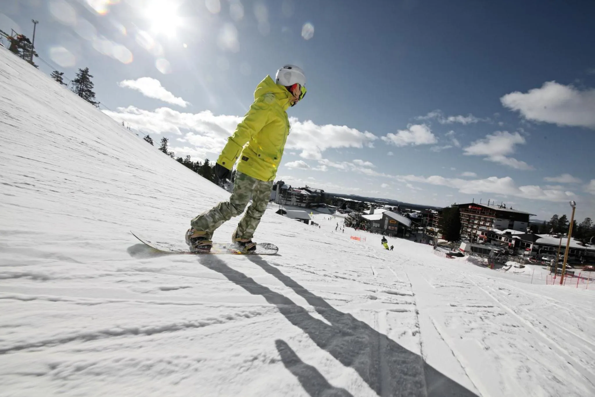 Skiing in Ski-Inn RukaSuites