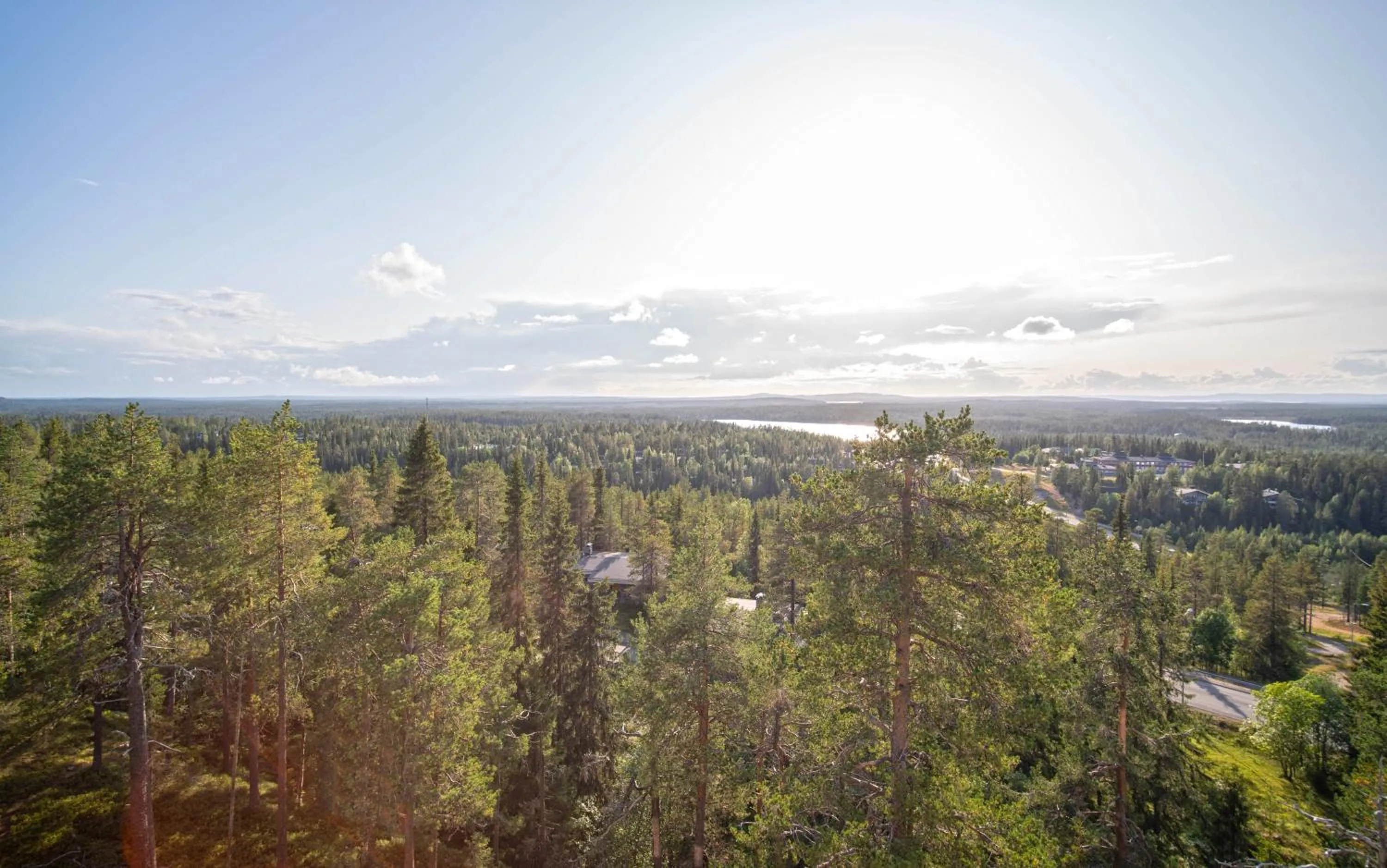 Natural landscape in Ski-Inn RukaSuites
