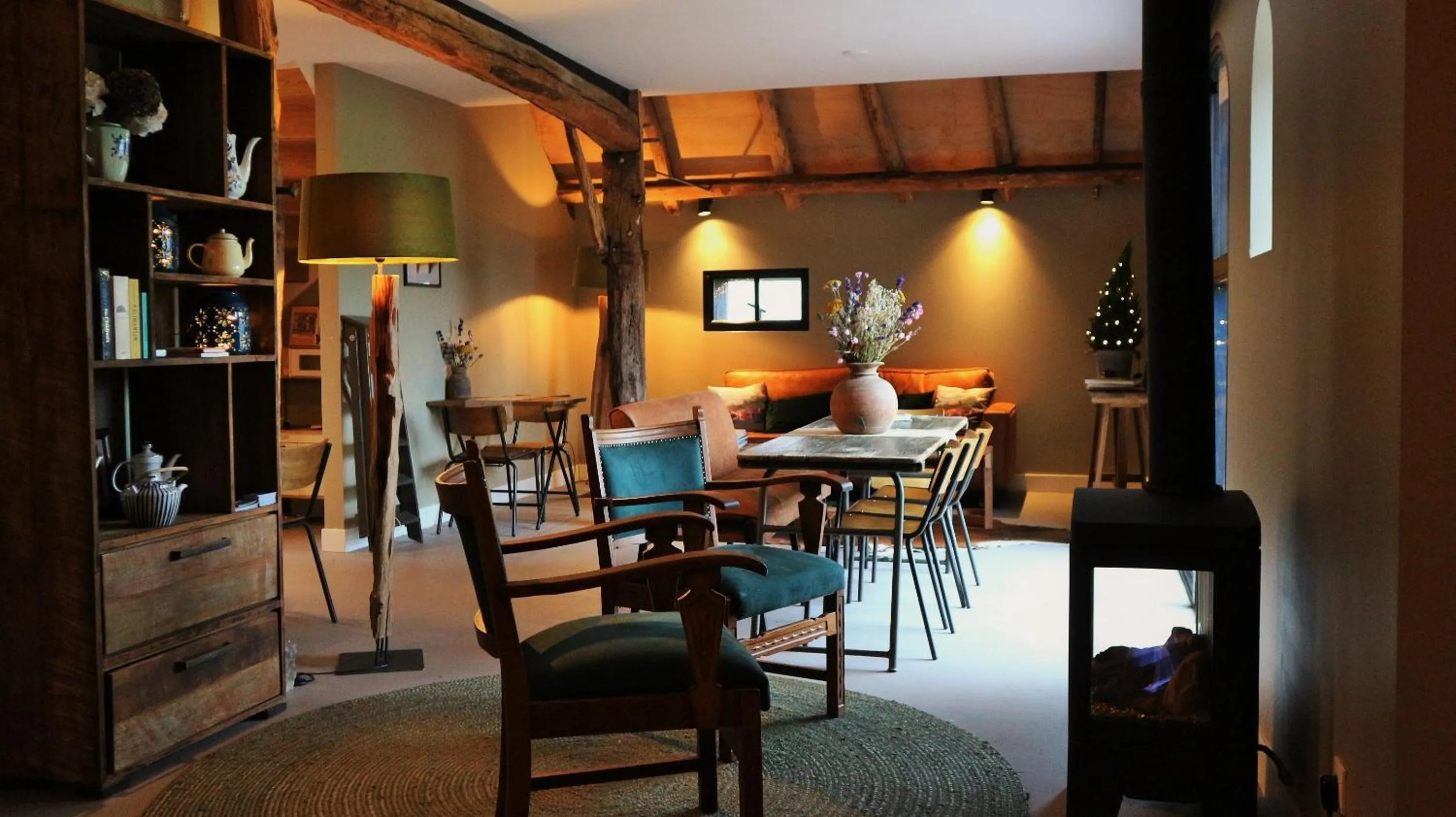 Living room in 't Buitenverblijf Erve Punte