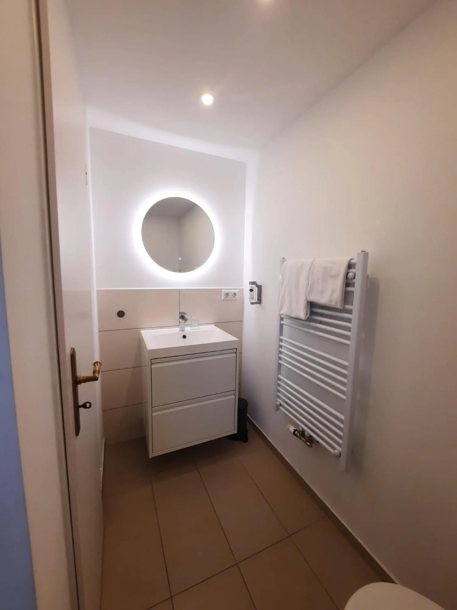 Bathroom in Hotel Freihof am Roland