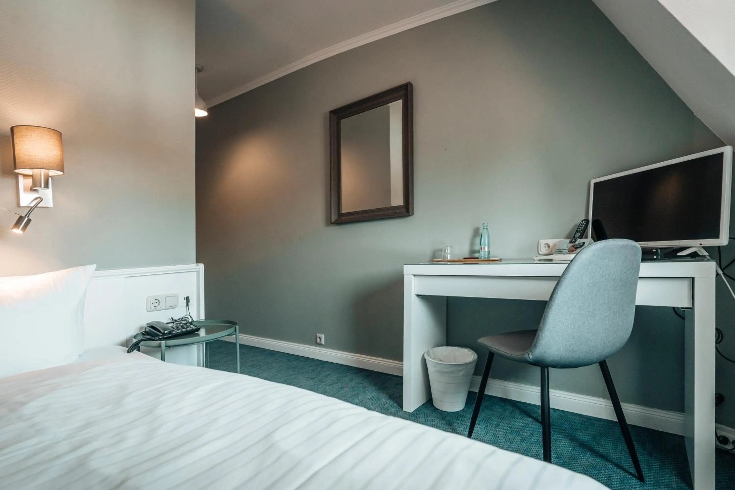 Photo of the whole room, Bed in Hotel Freihof am Roland