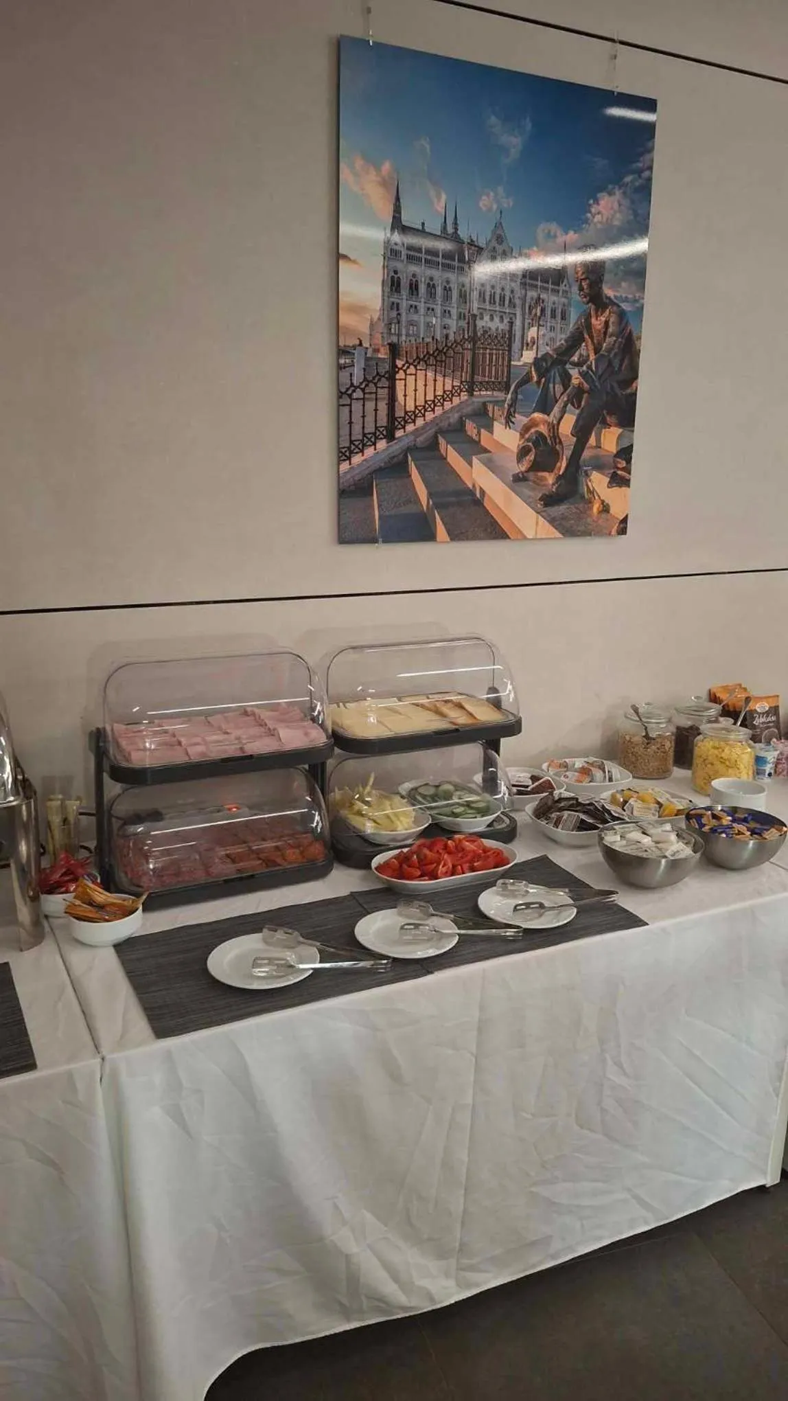 Breakfast in A22 Hotel Gyál