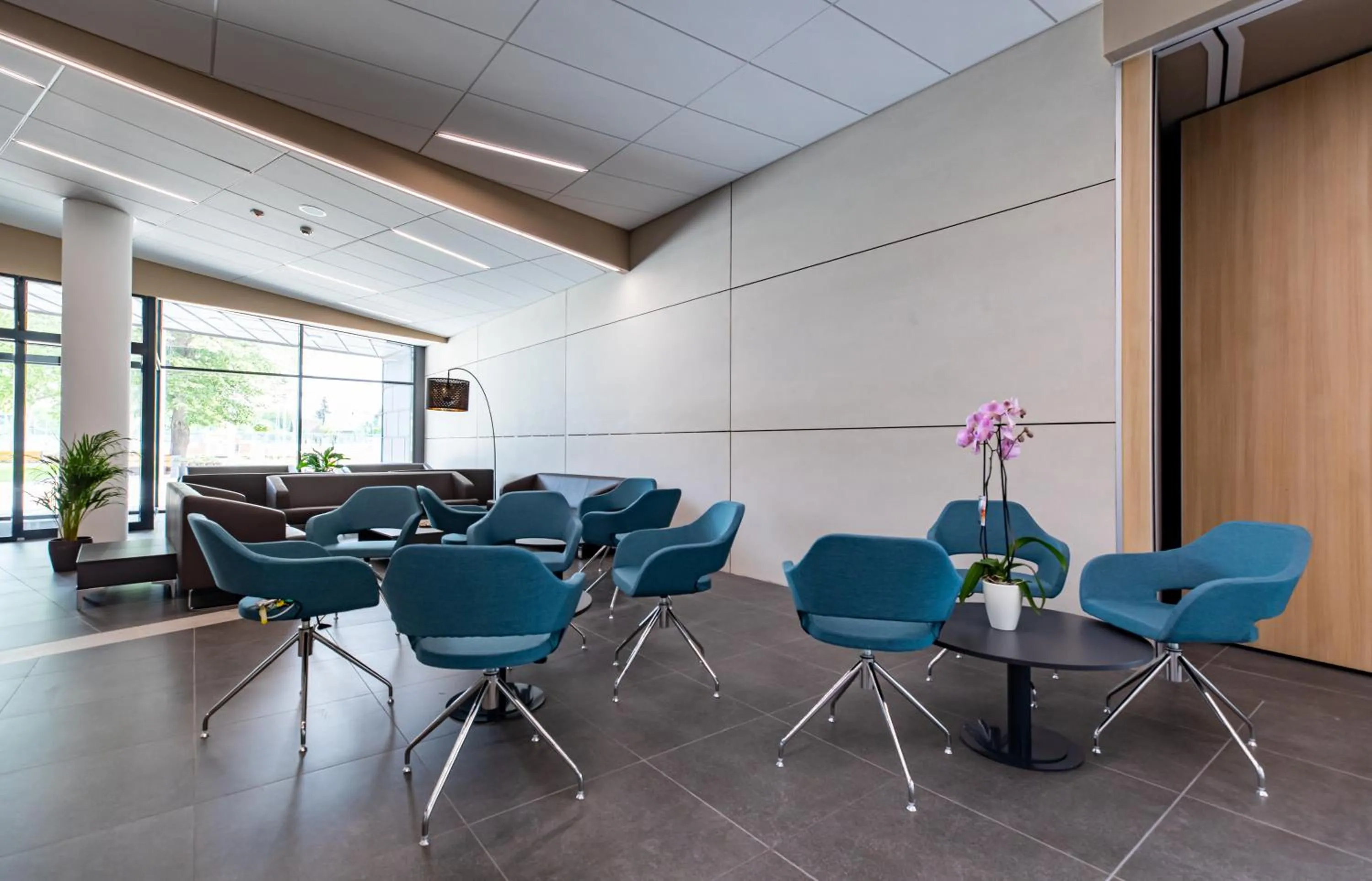 Lobby or reception in A22 Hotel Gyál