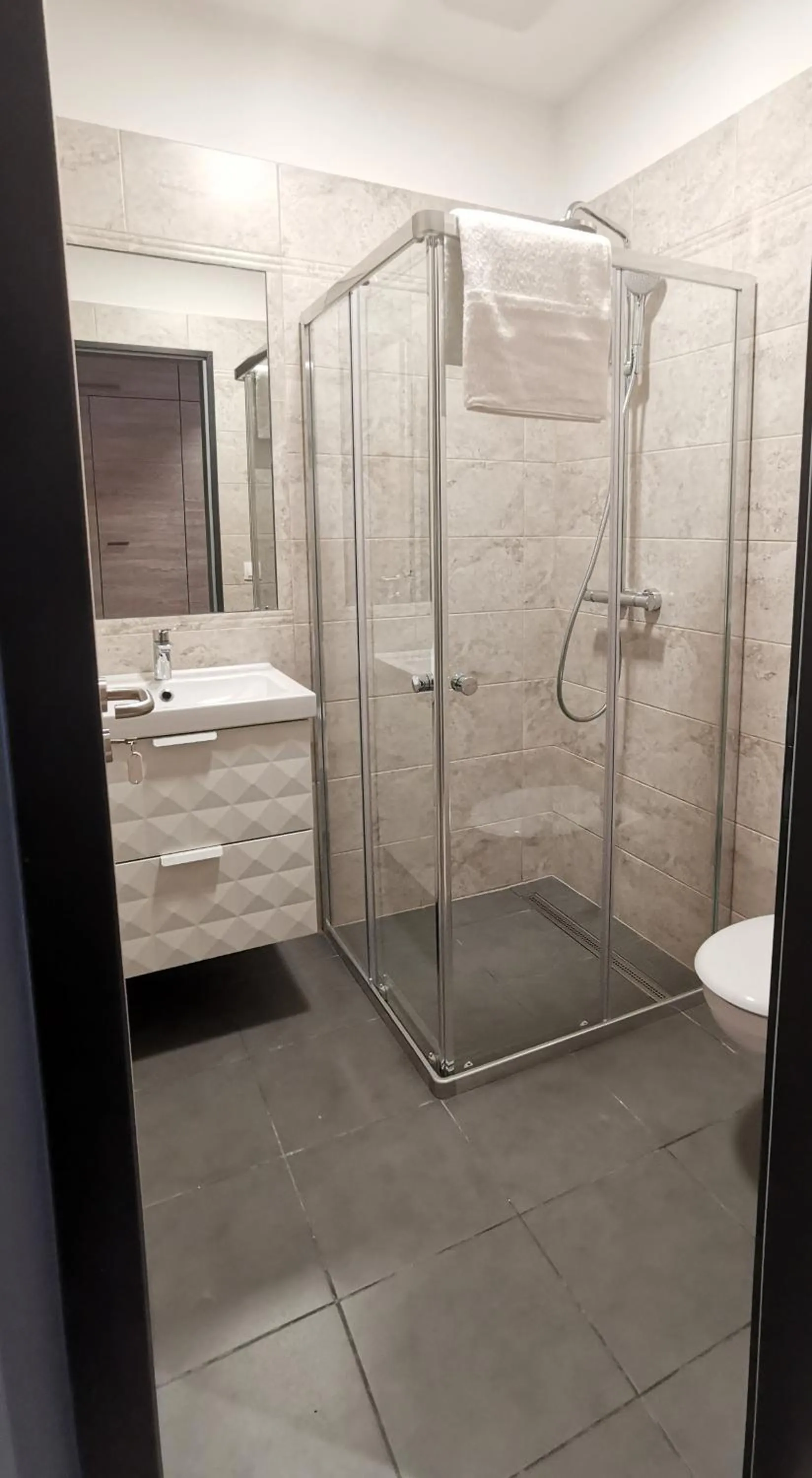 Bathroom in A22 Hotel Gyál
