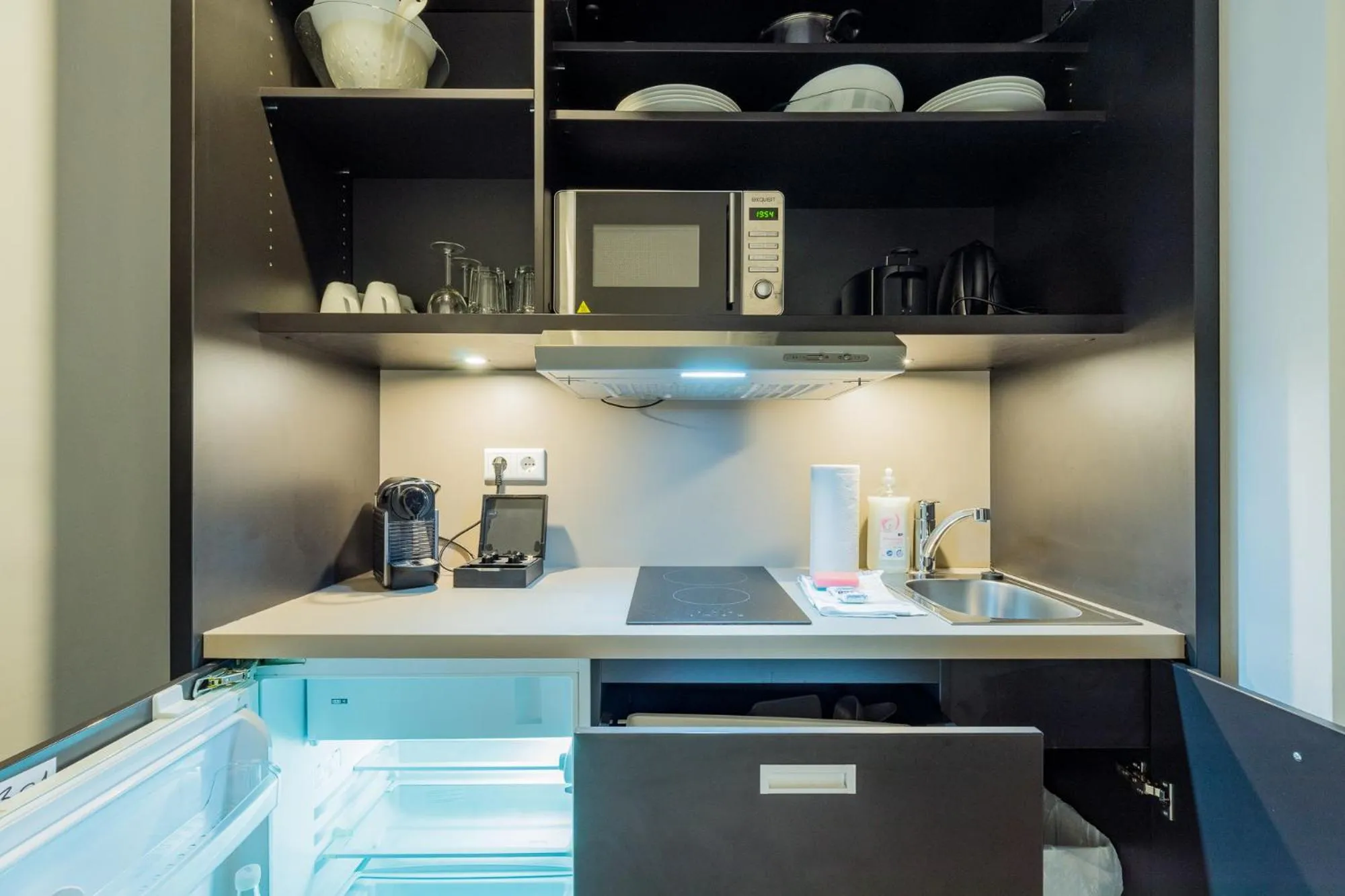 Kitchen or kitchenette in Nena Apartments - Kreuzberg 61