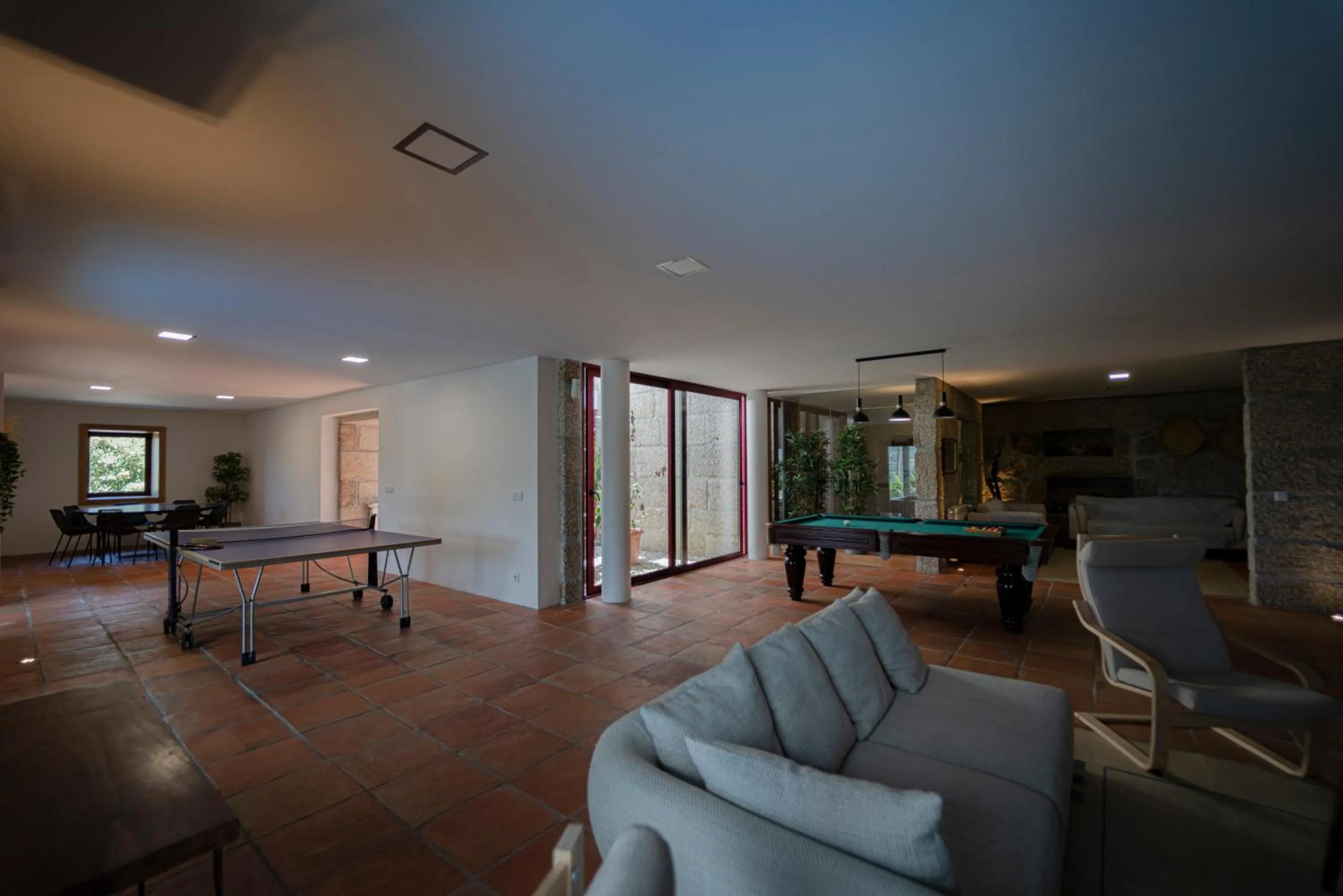 Communal lounge/ TV room in Peso Village