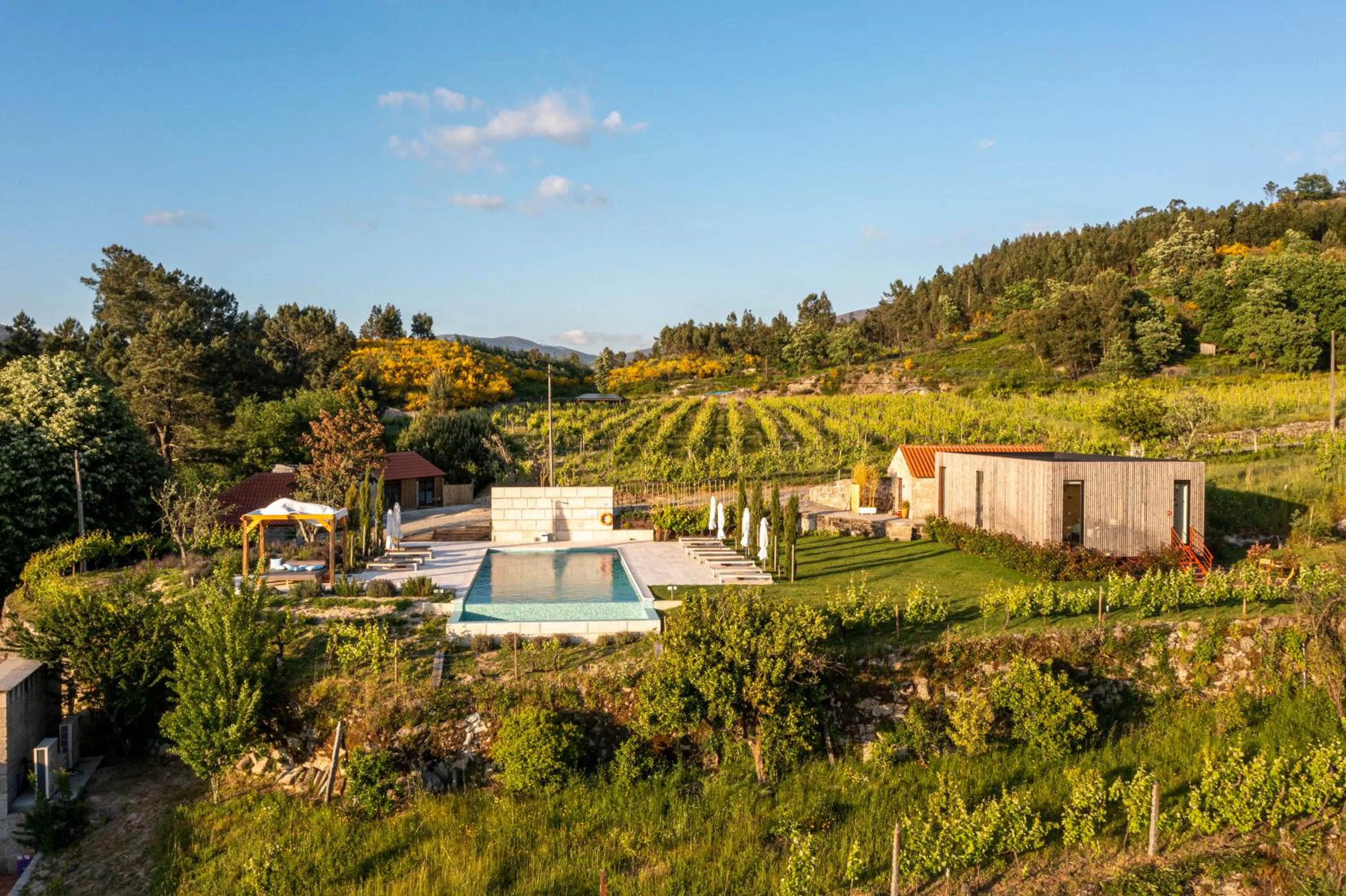 Natural landscape in Peso Village