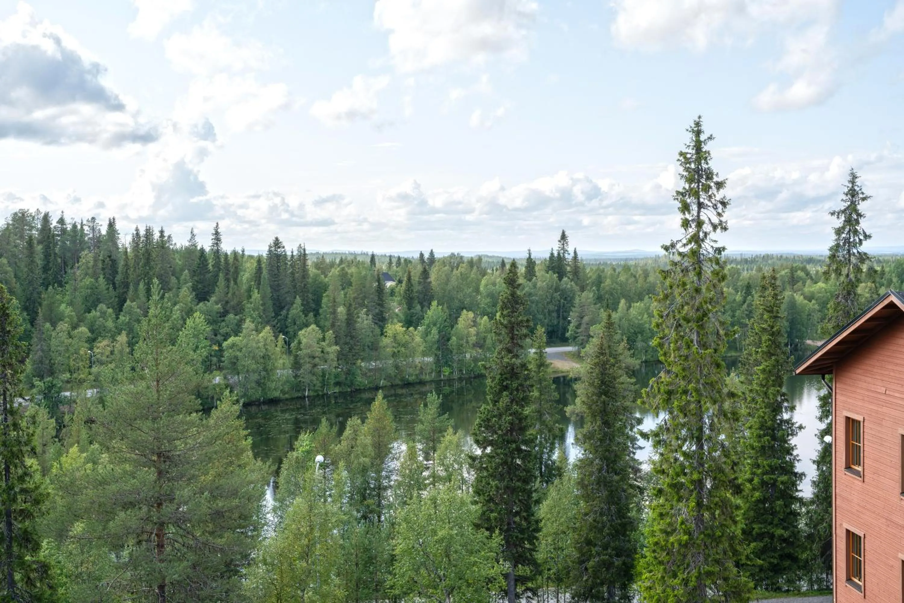 Natural landscape in Ski-Inn AurinkoRinne