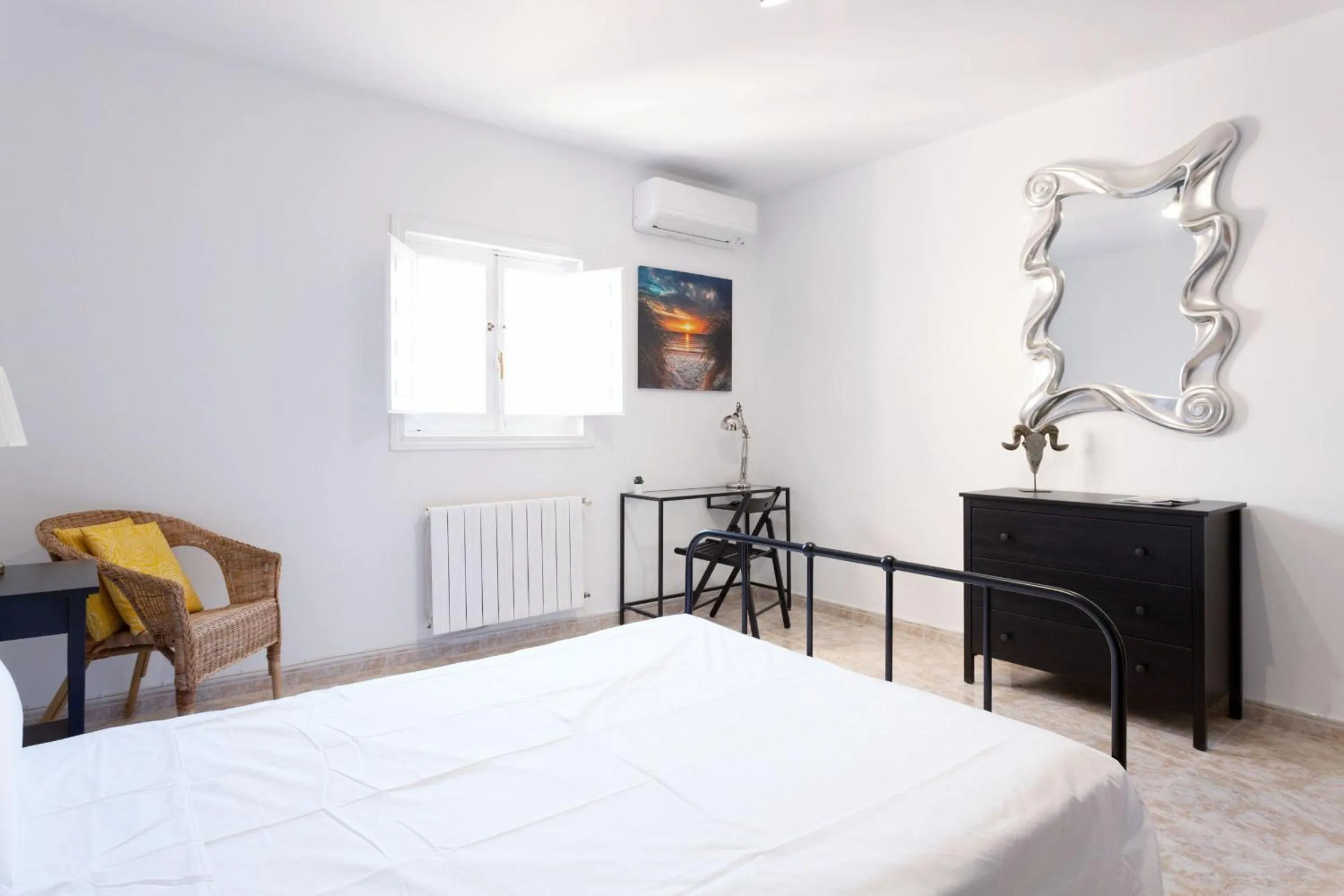 Bedroom, Bed in Boutique Apartments in the Heart of Madrid