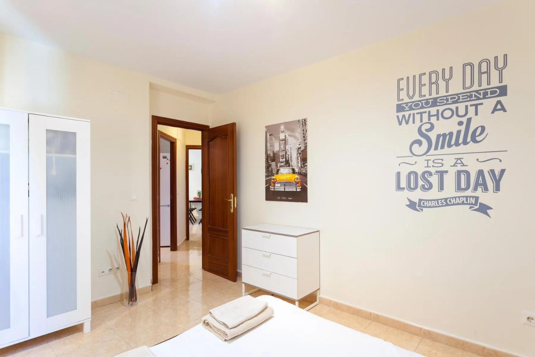 Bedroom in Boutique Apartments in the Heart of Madrid
