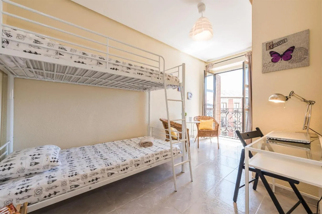 Bedroom, Bed in Boutique Apartments in the Heart of Madrid