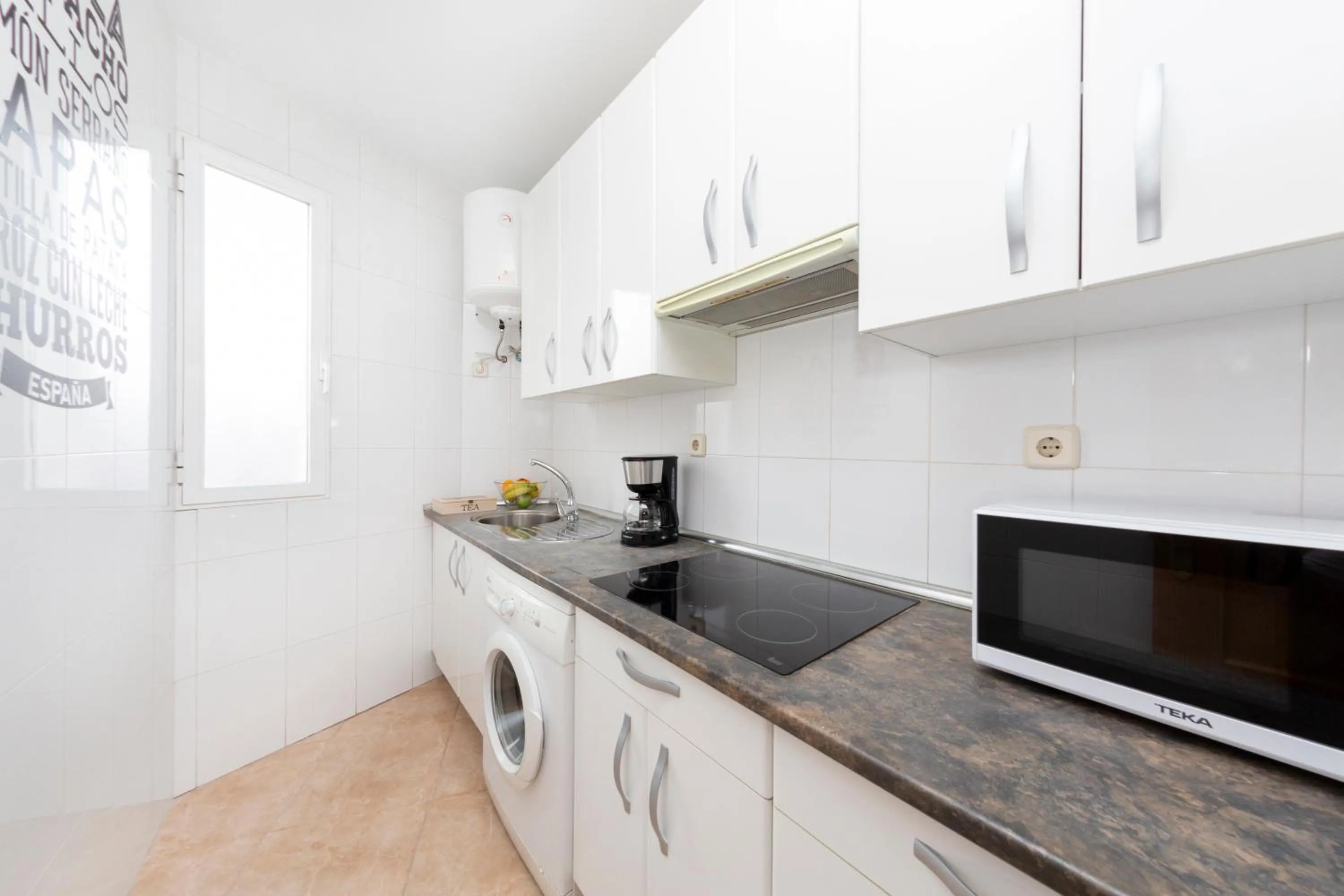 kitchen in Boutique Apartments in the Heart of Madrid