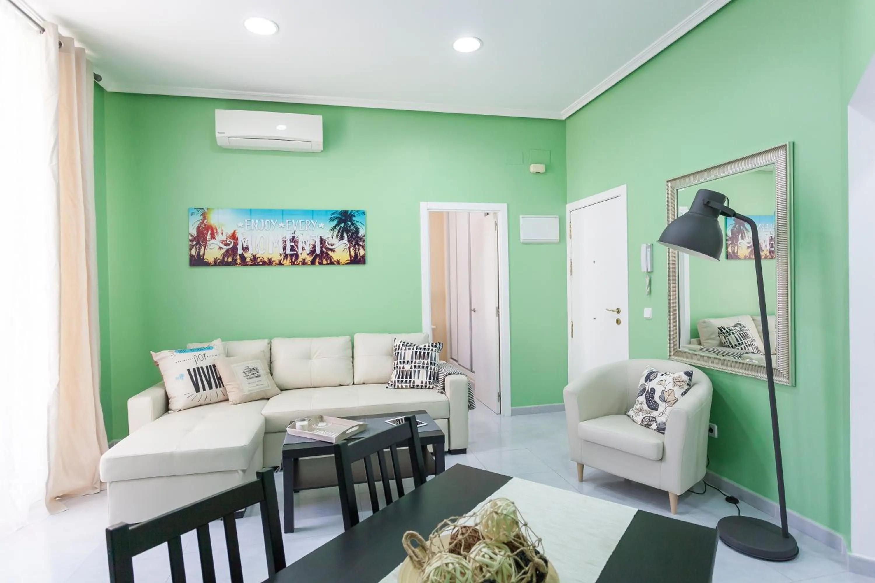 Living room in Boutique Apartments in the Heart of Madrid