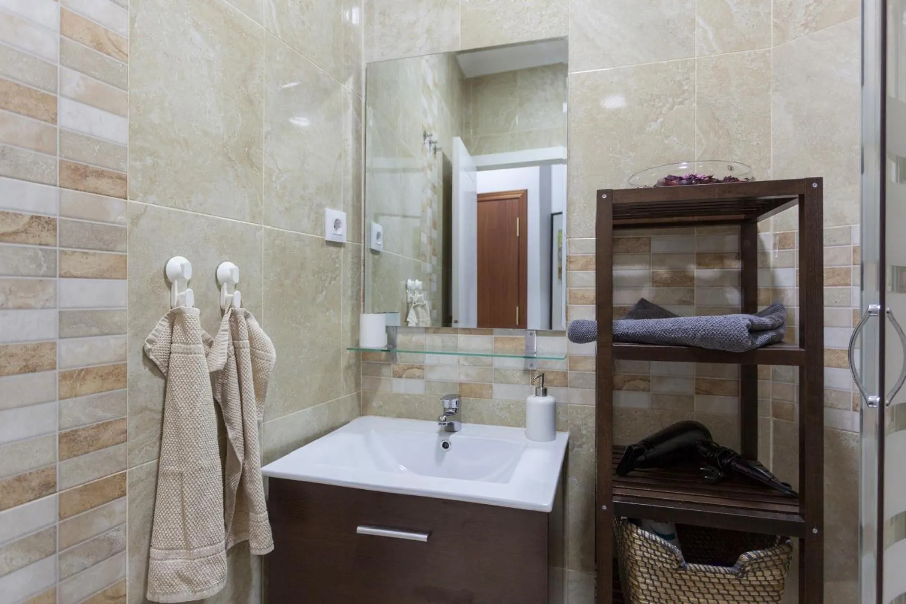 Bathroom in Boutique Apartments in the Heart of Madrid