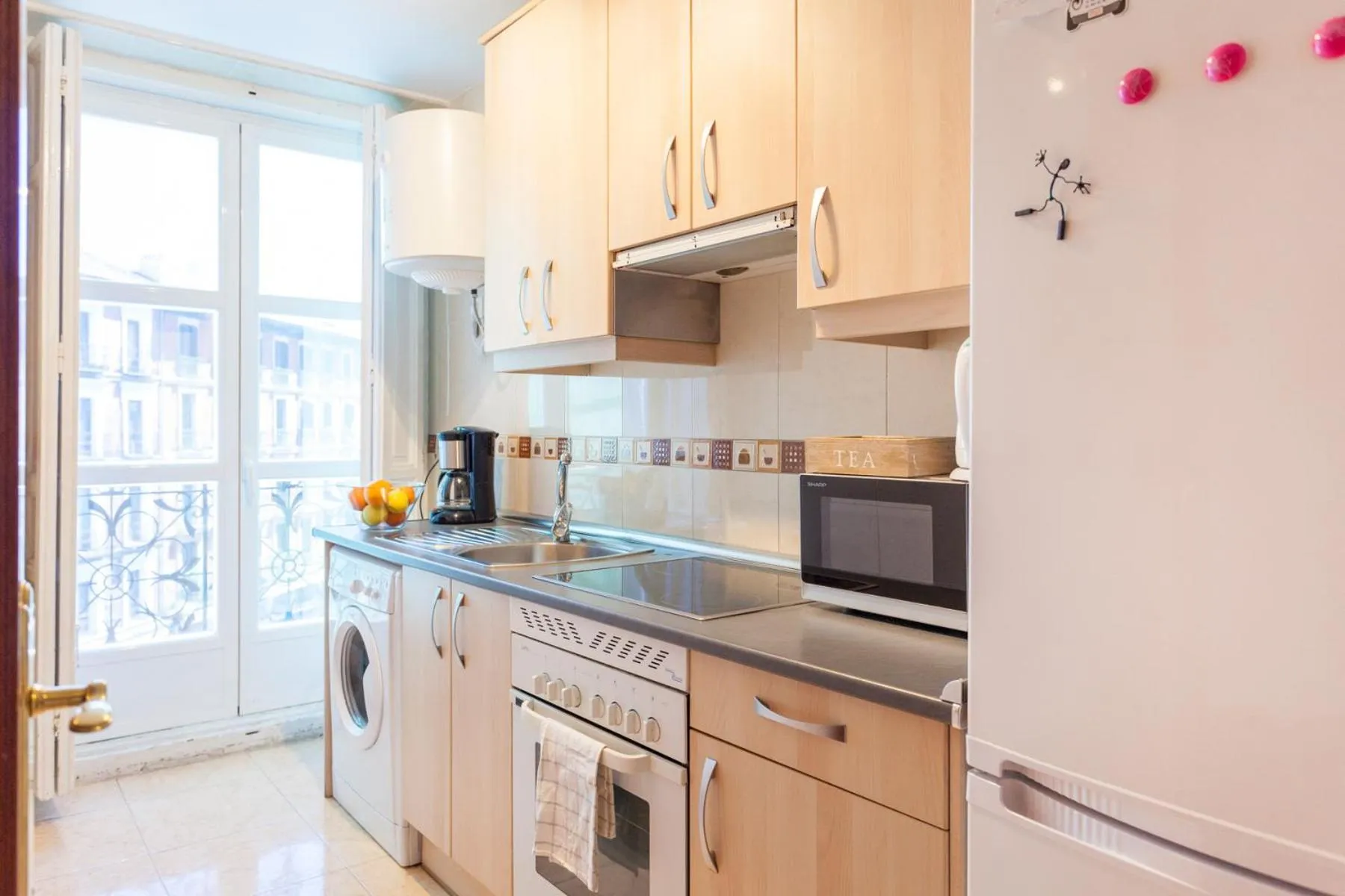 kitchen in Boutique Apartments in the Heart of Madrid
