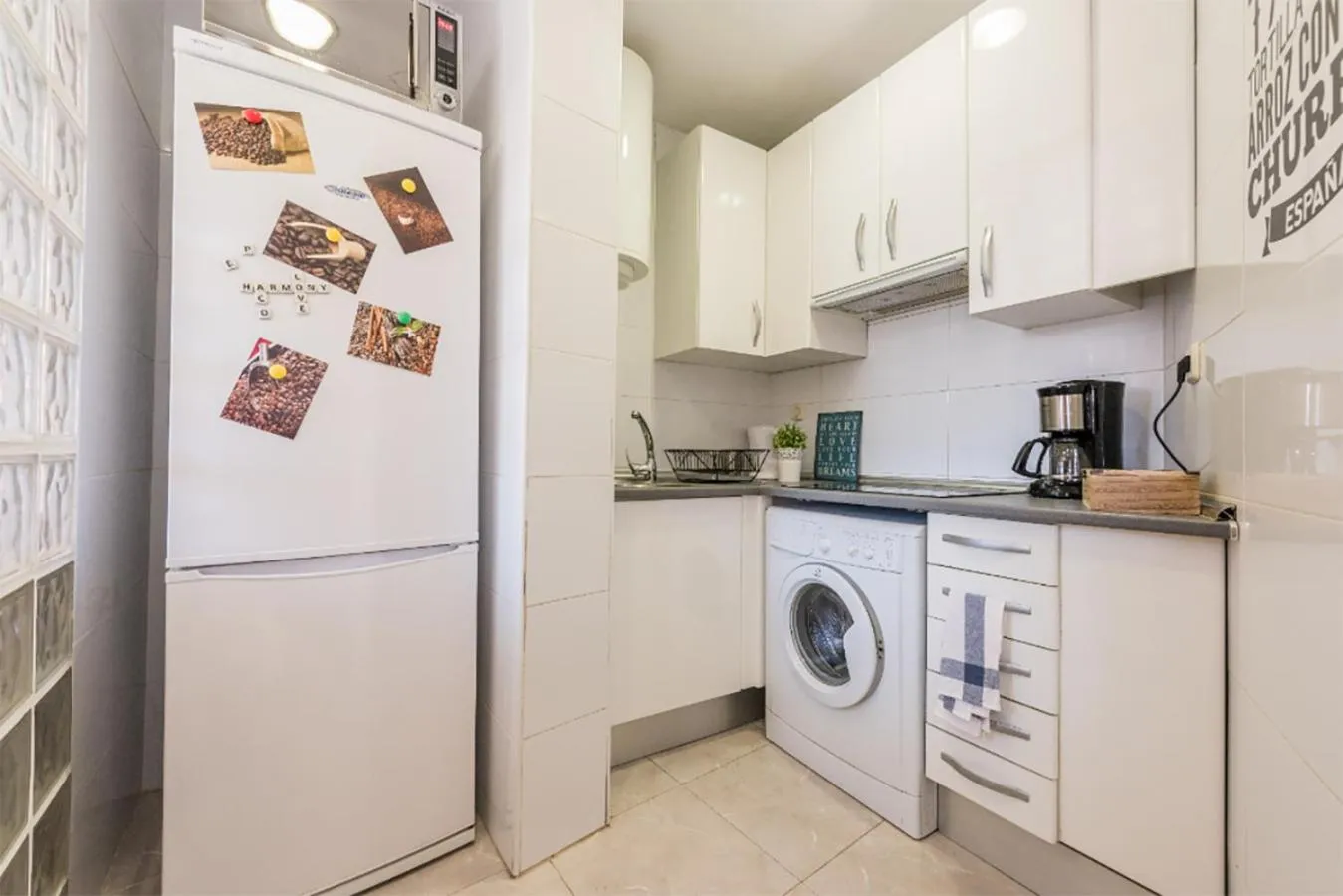 kitchen in Boutique Apartments in the Heart of Madrid