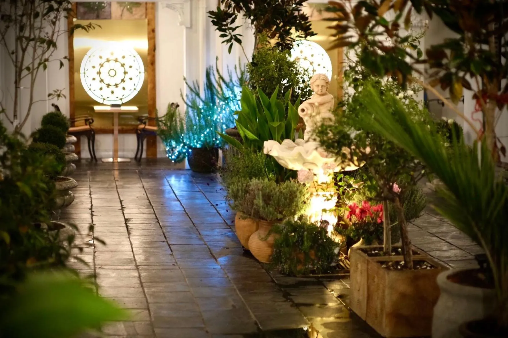 Garden view in The Salisbury