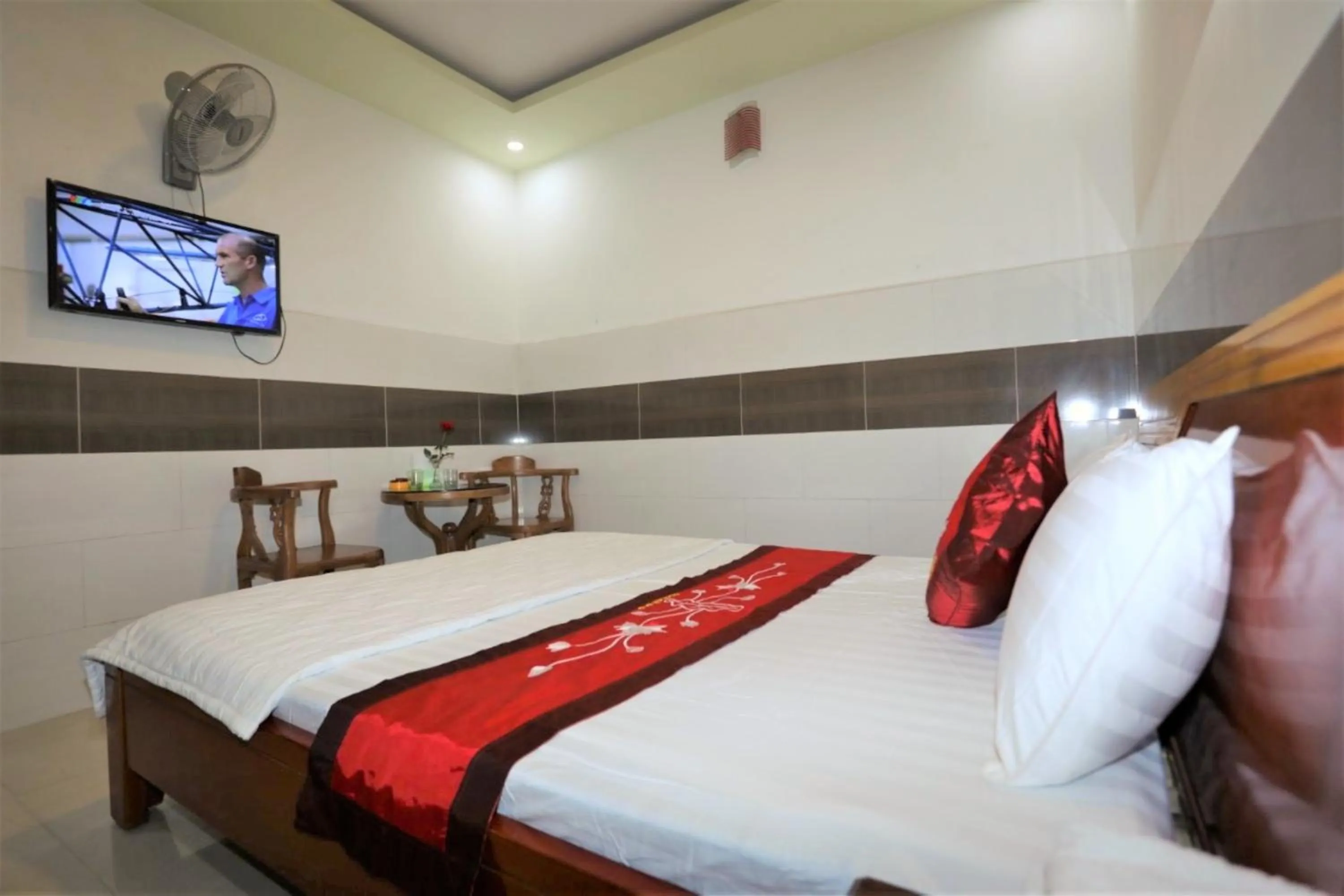 Bed in Dai An Go Vap Hotel