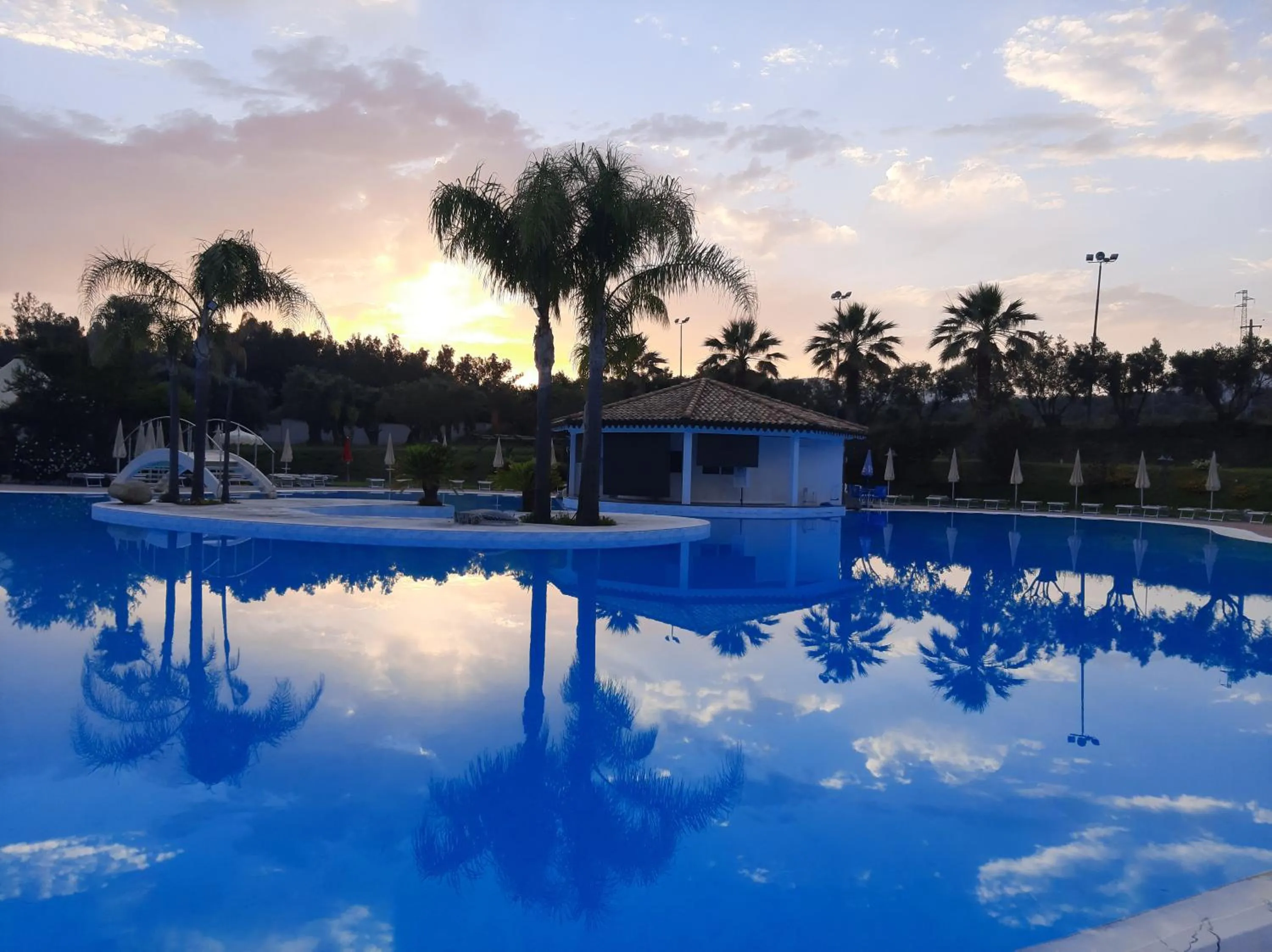 Swimming pool in Uliveto Principessa Resort