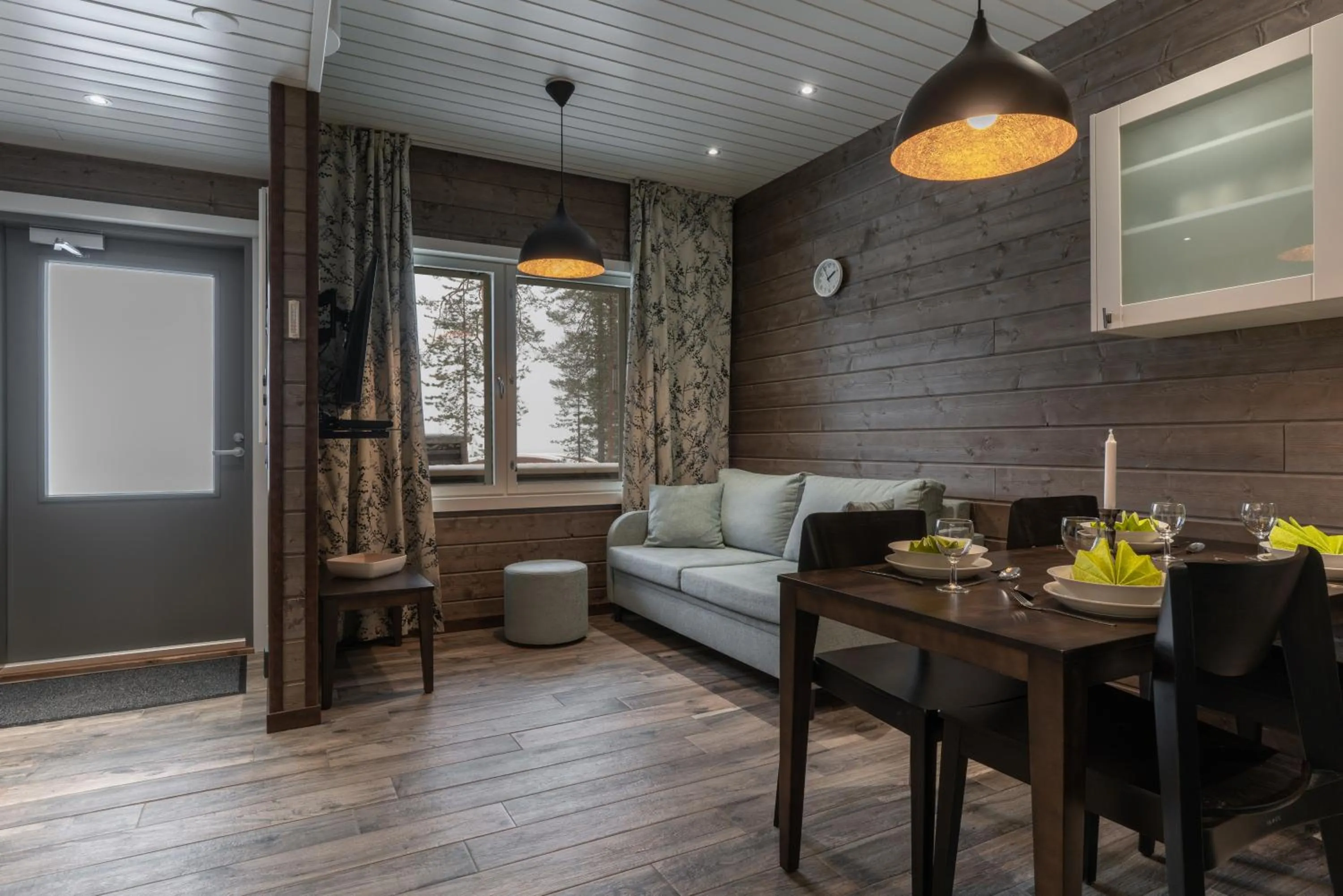 Living room in Ski-Inn PyhäLinna