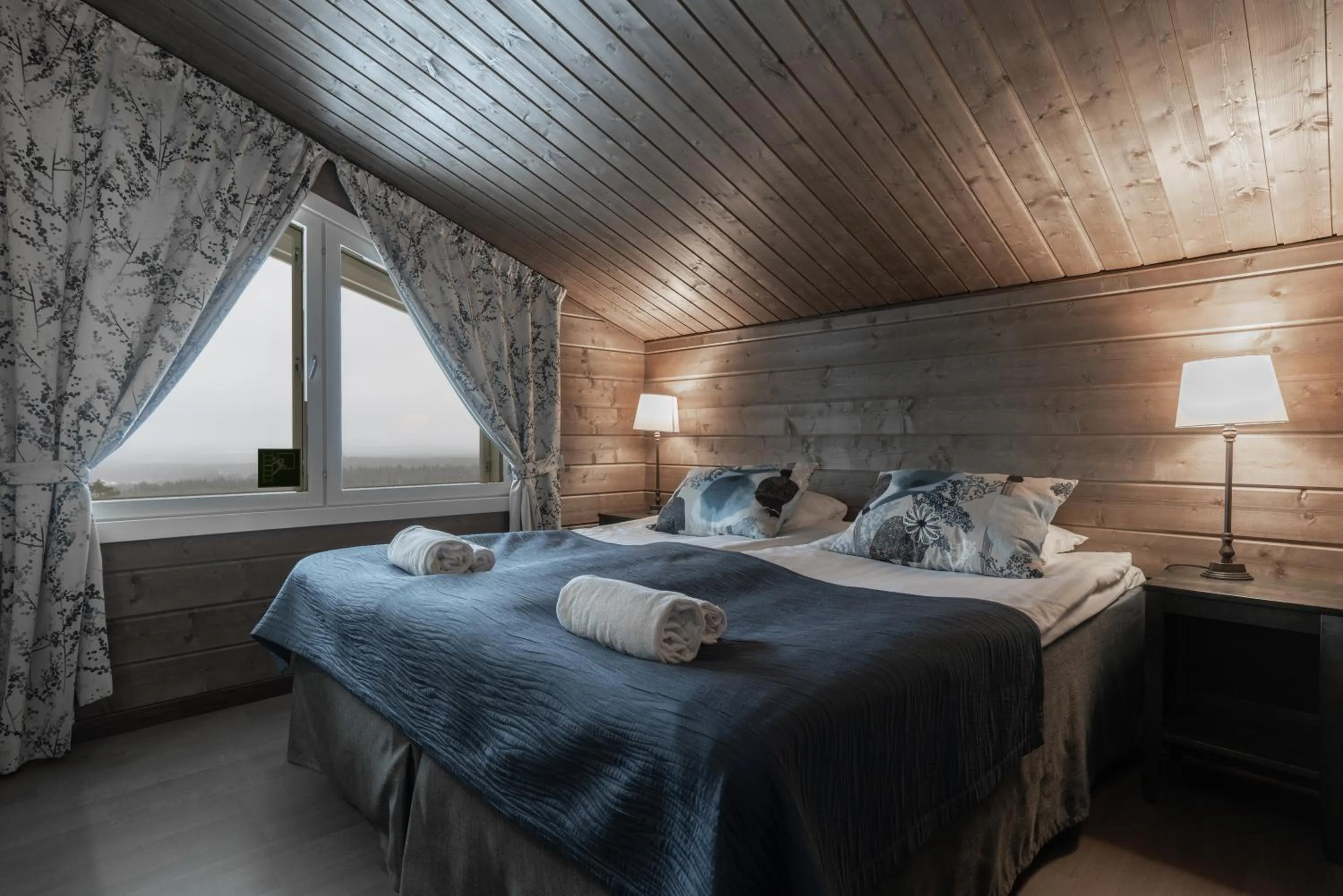 Bed in Ski-Inn PyhäLinna