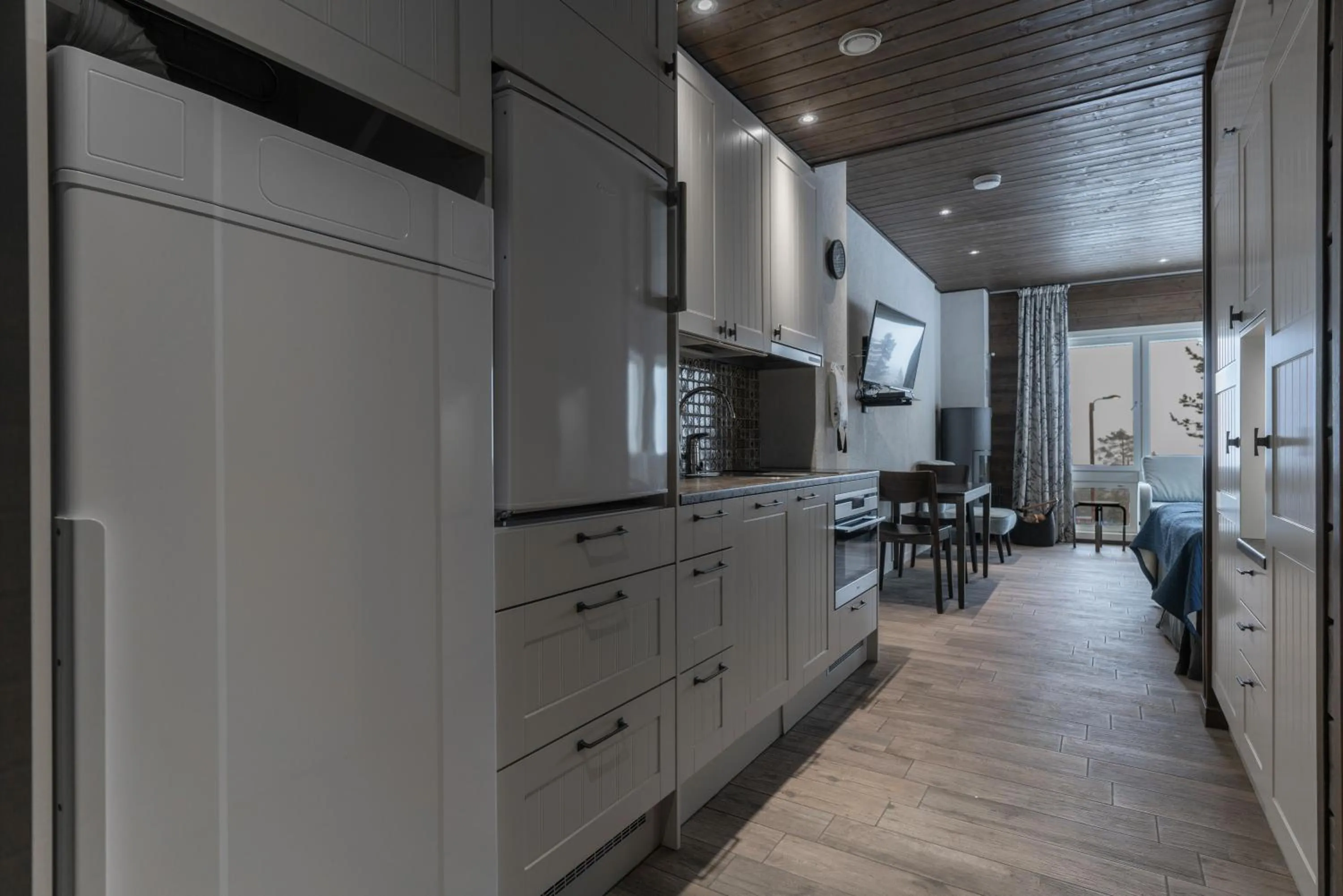 Kitchen or kitchenette in Ski-Inn PyhäLinna