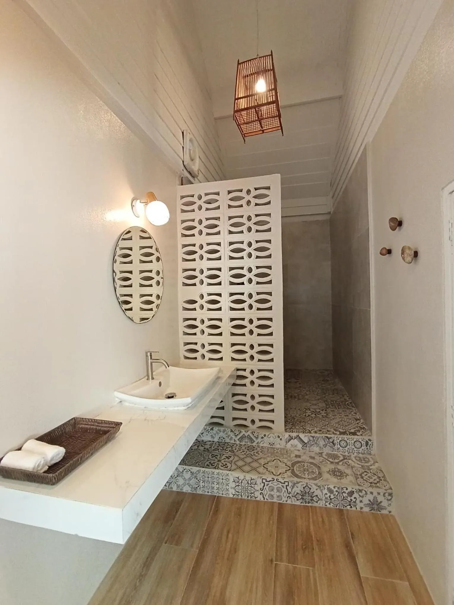 Bathroom in Saffron On The Sea Resort