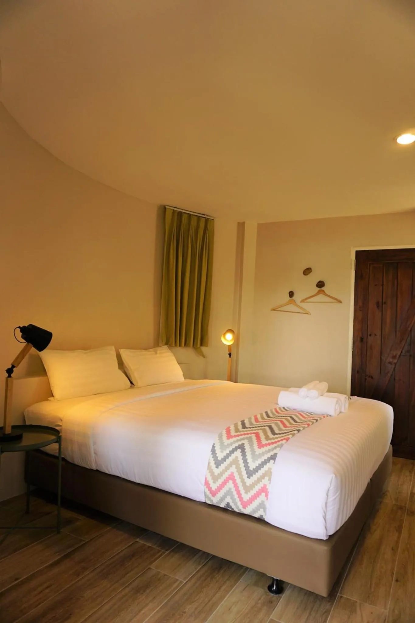 Bed in Saffron On The Sea Resort