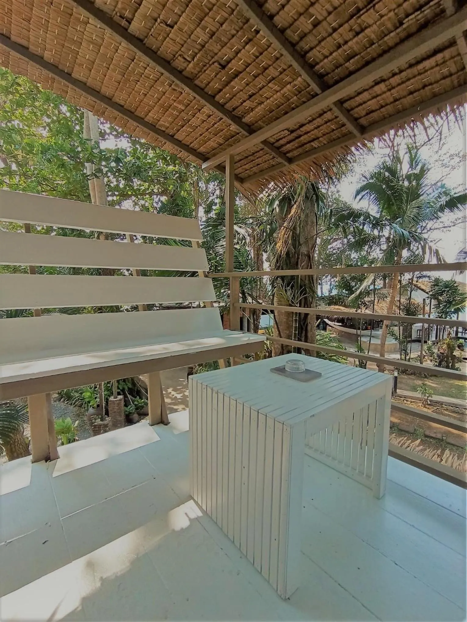 Patio in Saffron On The Sea Resort