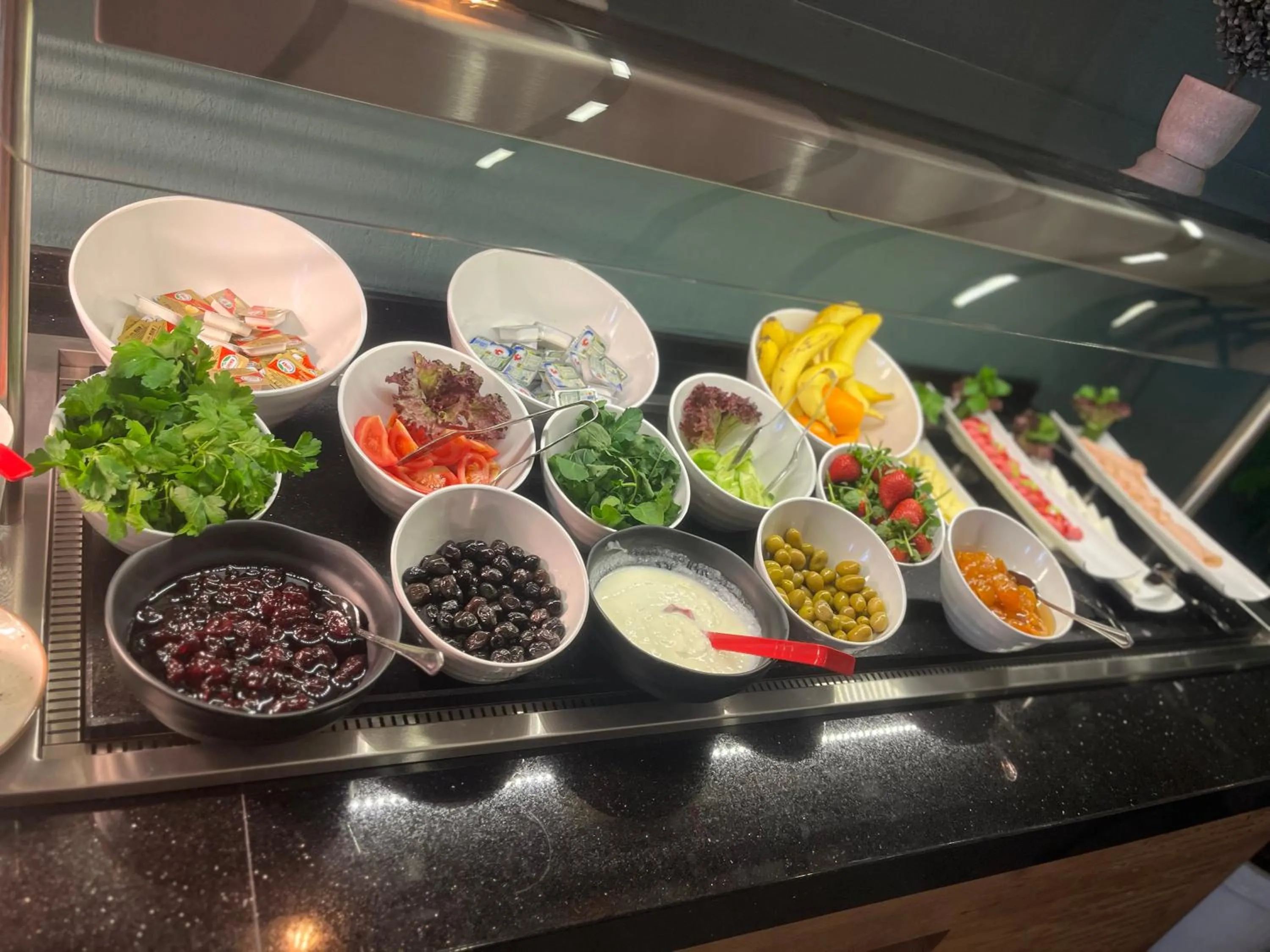 Breakfast in Pure Blanche Hotel