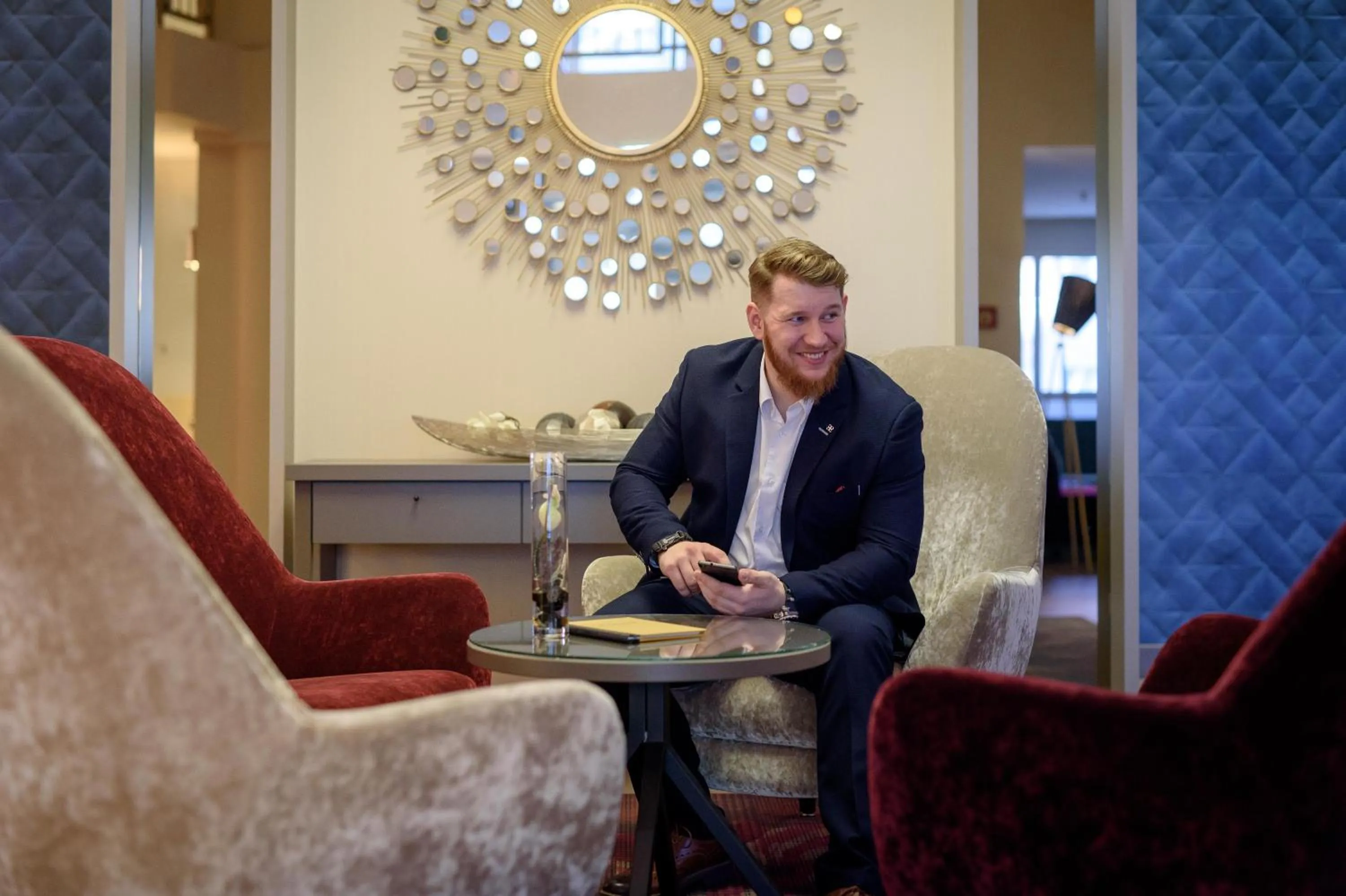 Lobby or reception in Mercure Hotel Dortmund Centrum