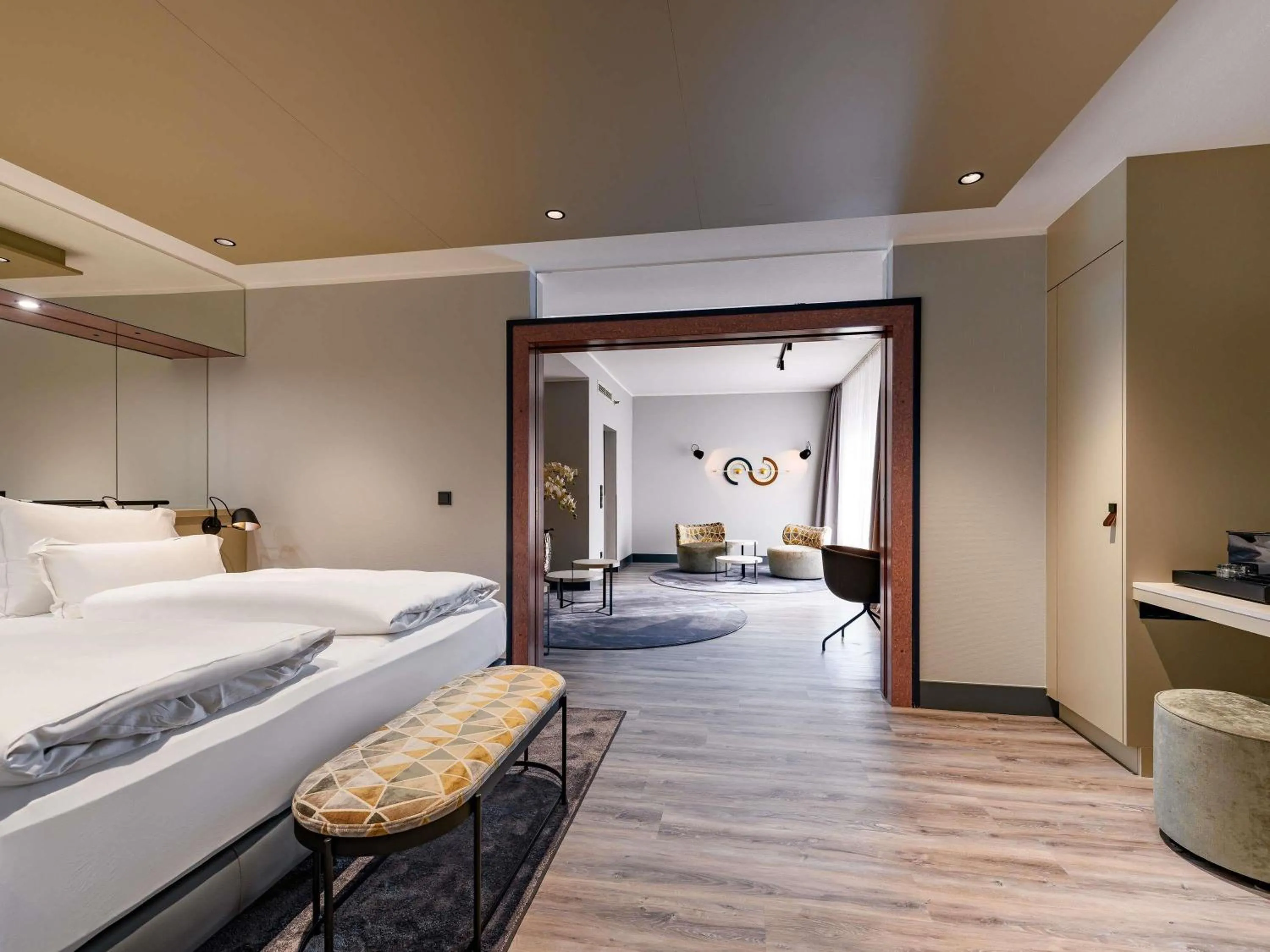 Bedroom, Bed in Mercure Hotel Dortmund Centrum