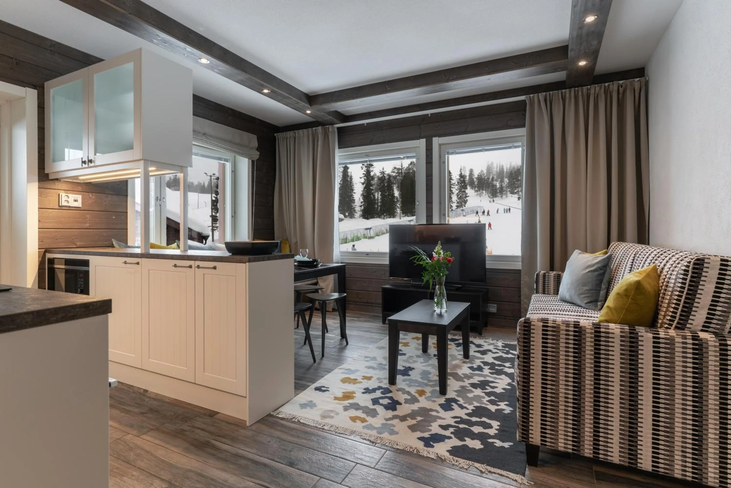 Kitchen or kitchenette in Ski-Inn RukaValley