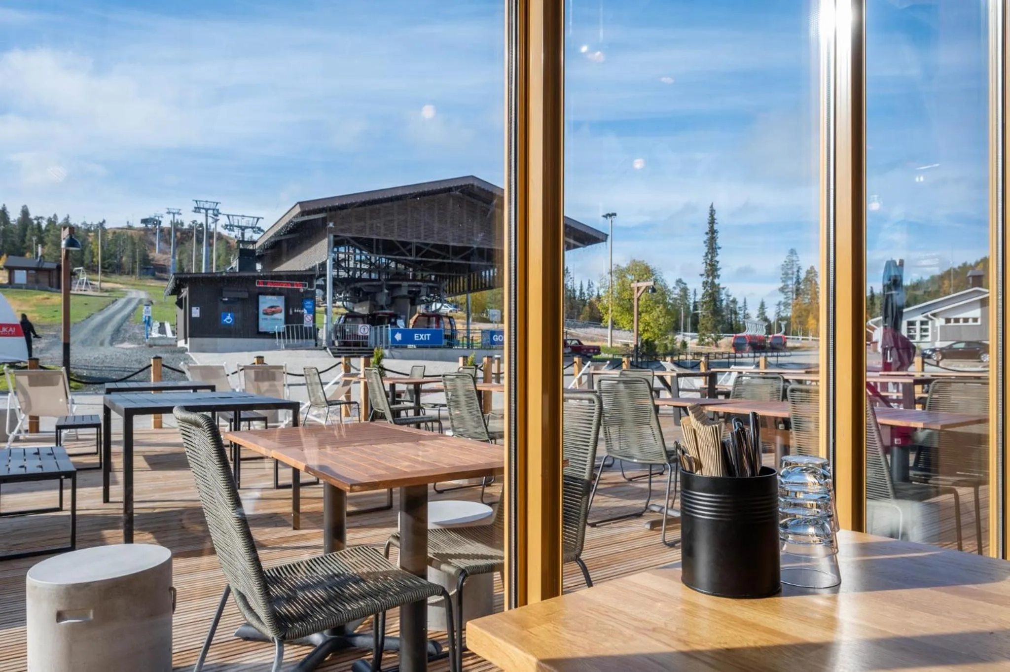 Balcony/Terrace in Ski-Inn RukaValley
