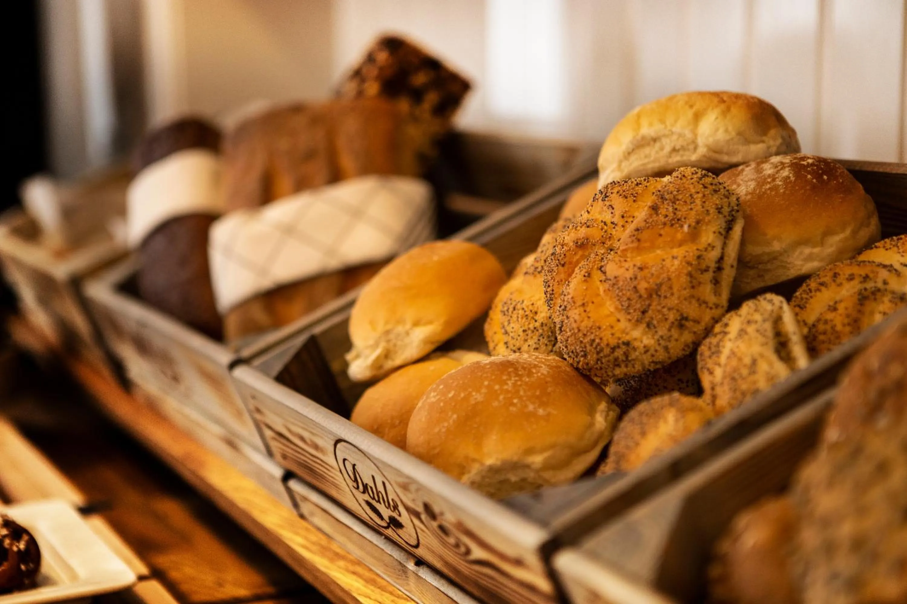 Buffet breakfast in Lisebergsbyns B&B