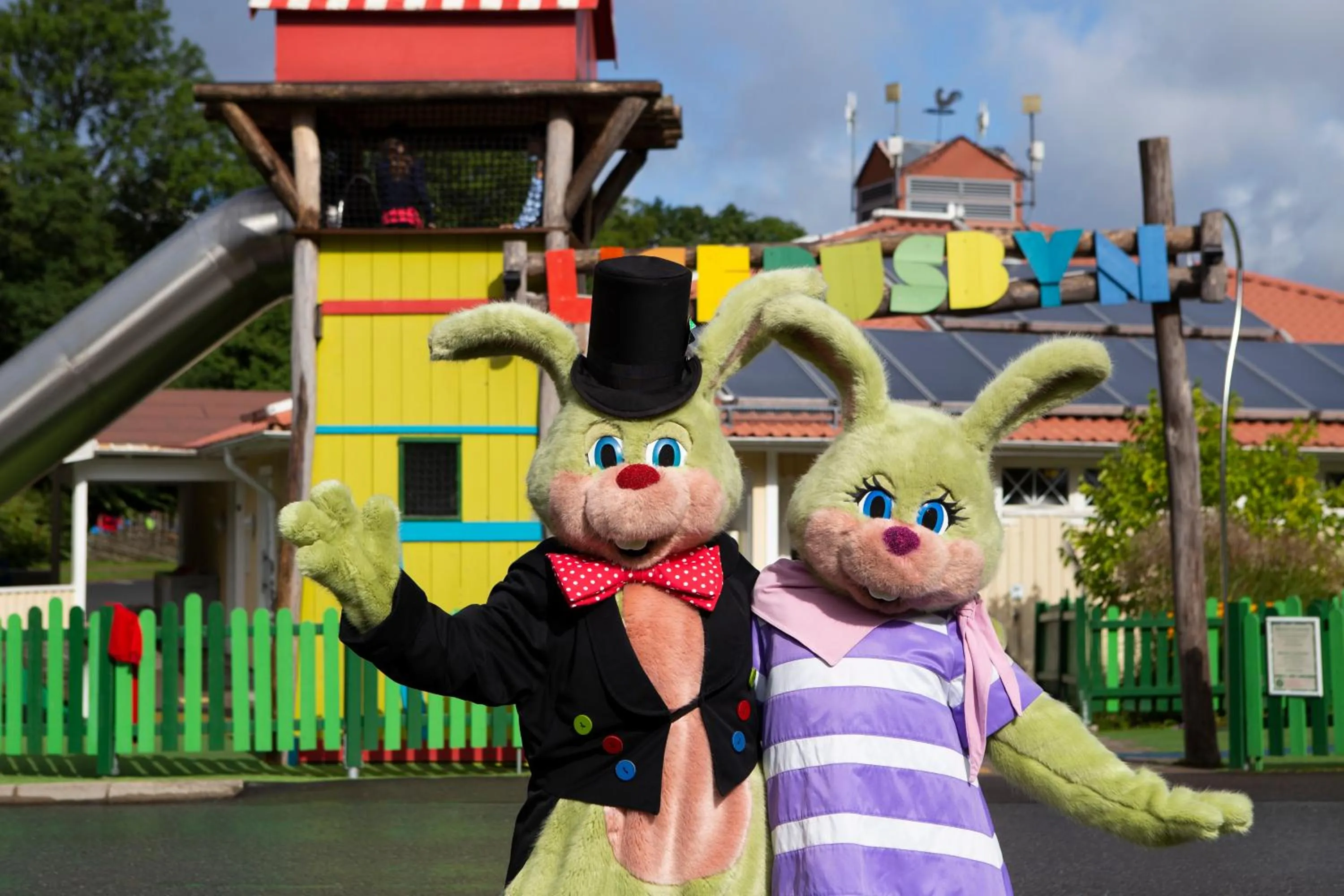 Children play ground in Lisebergsbyns B&B