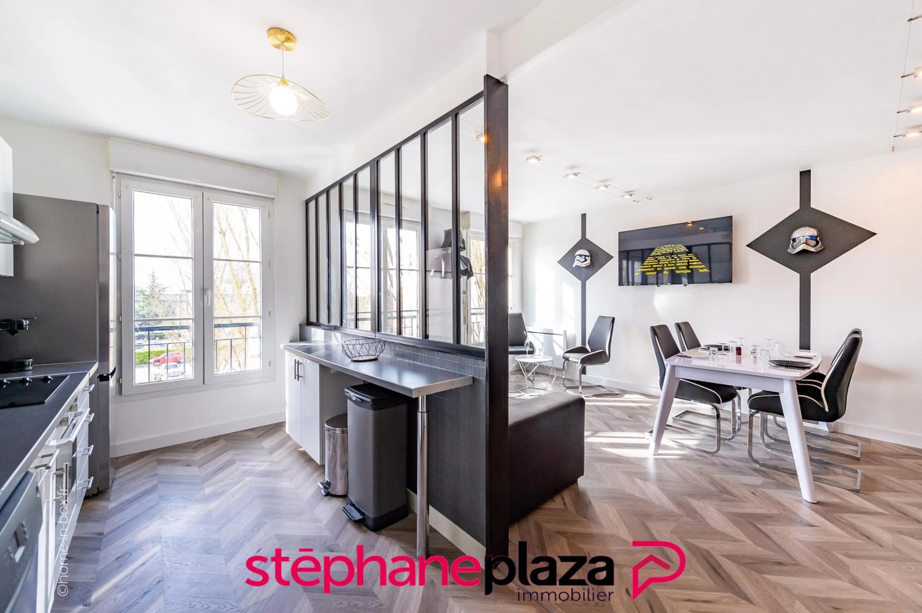 Kitchen or kitchenette in Plaza Star Wars Appartement