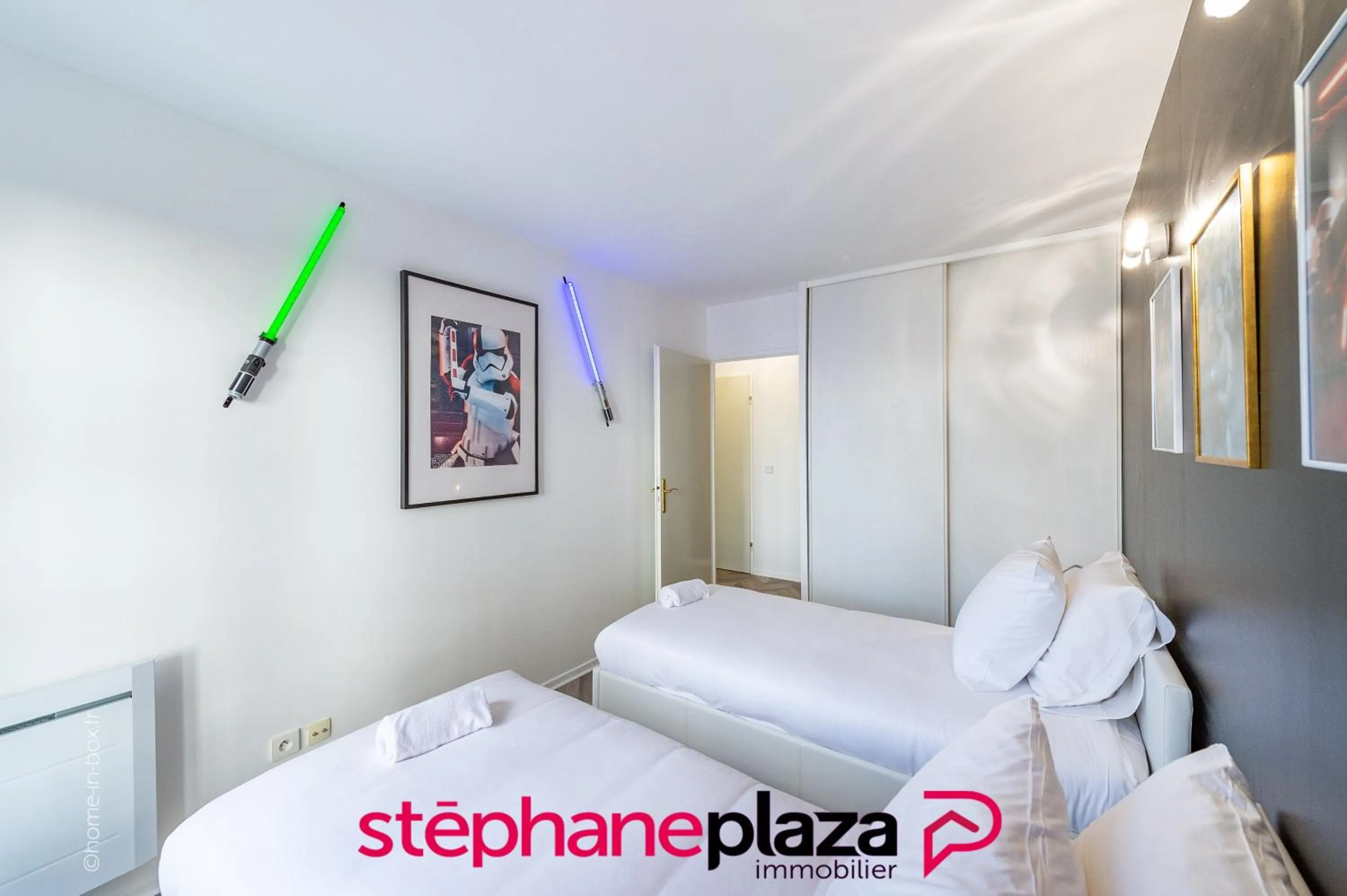 Bedroom in Plaza Star Wars Appartement