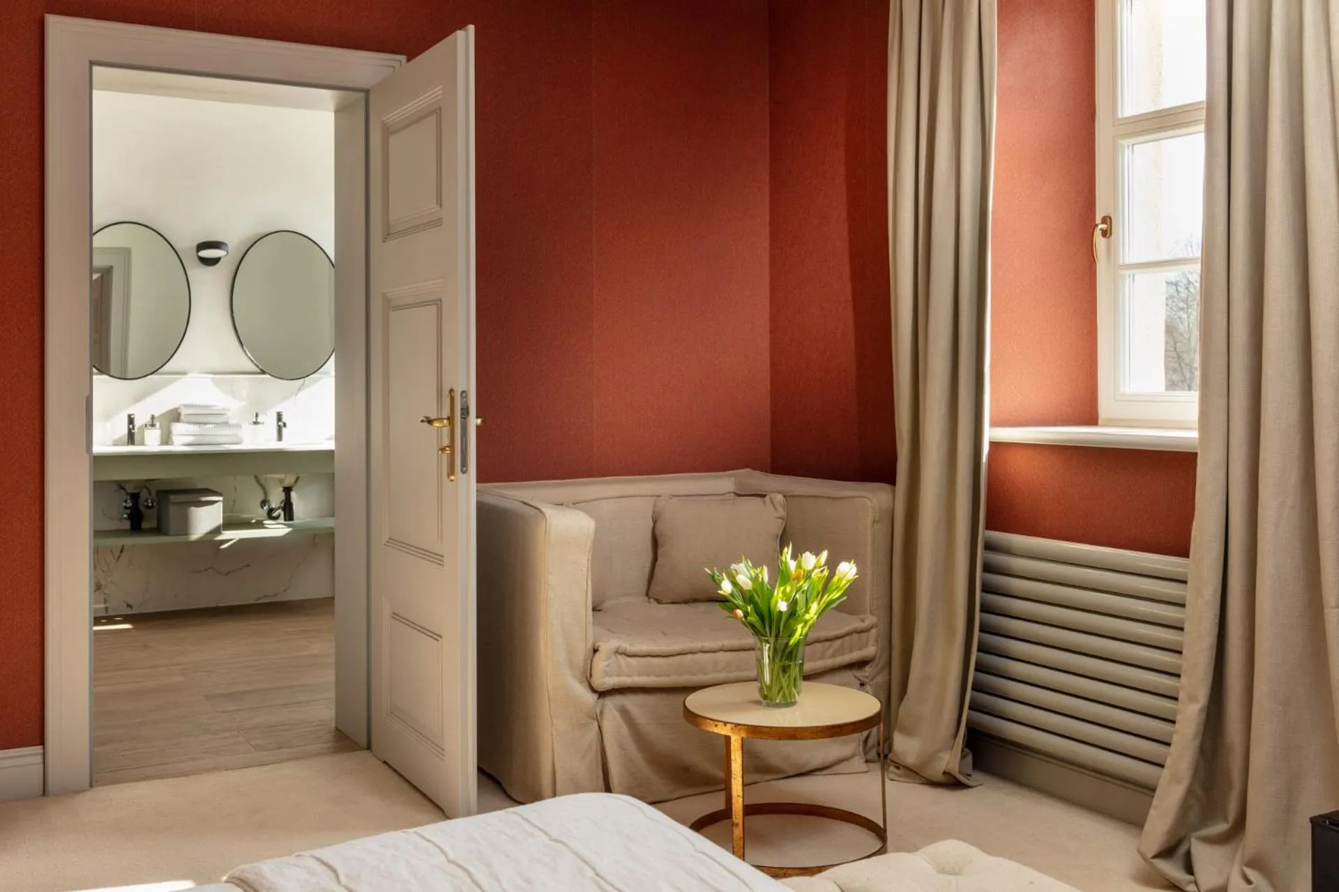 Seating area in Zamek Sarny - Schloss Scharfeneck