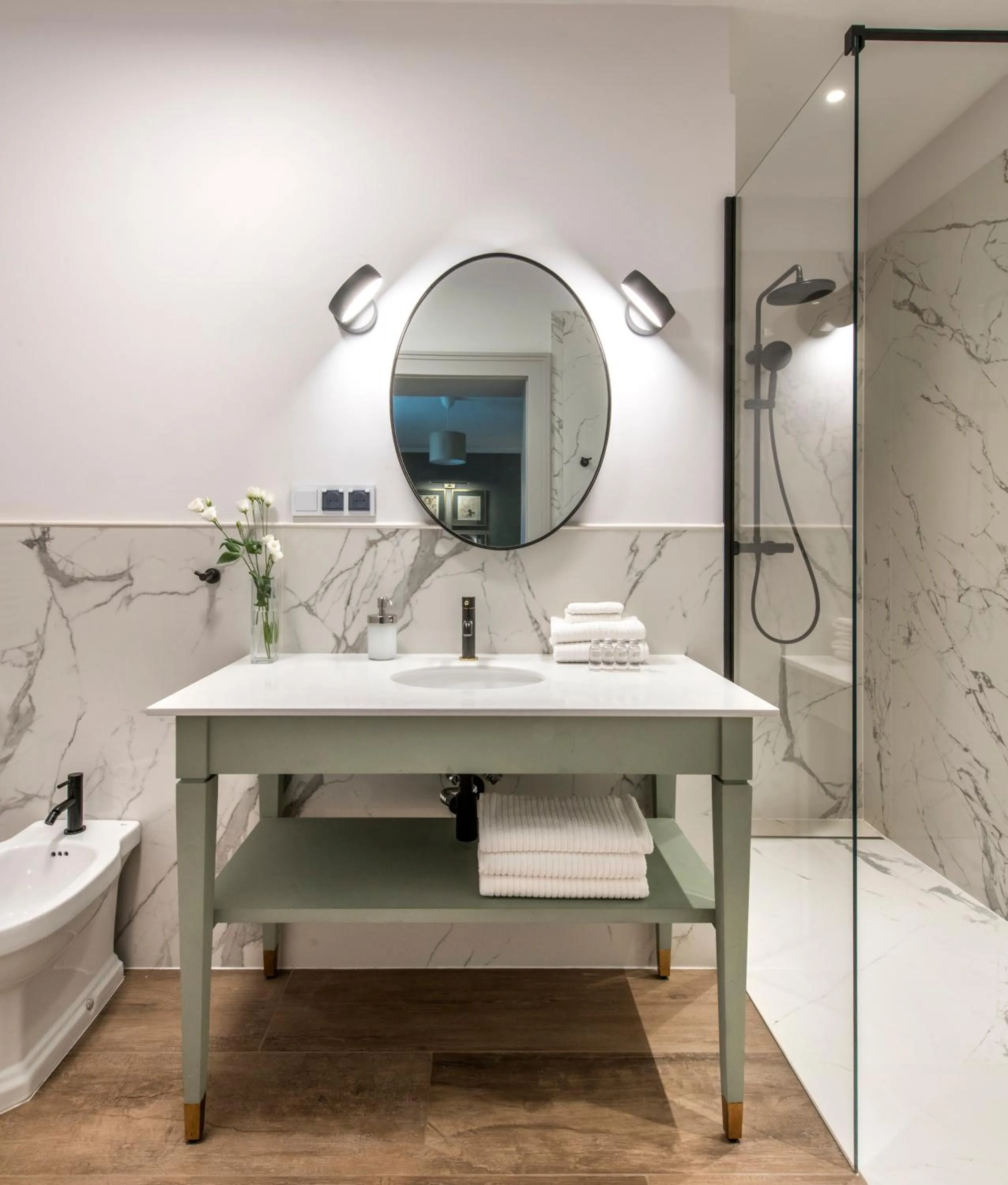 Bathroom in Zamek Sarny - Schloss Scharfeneck