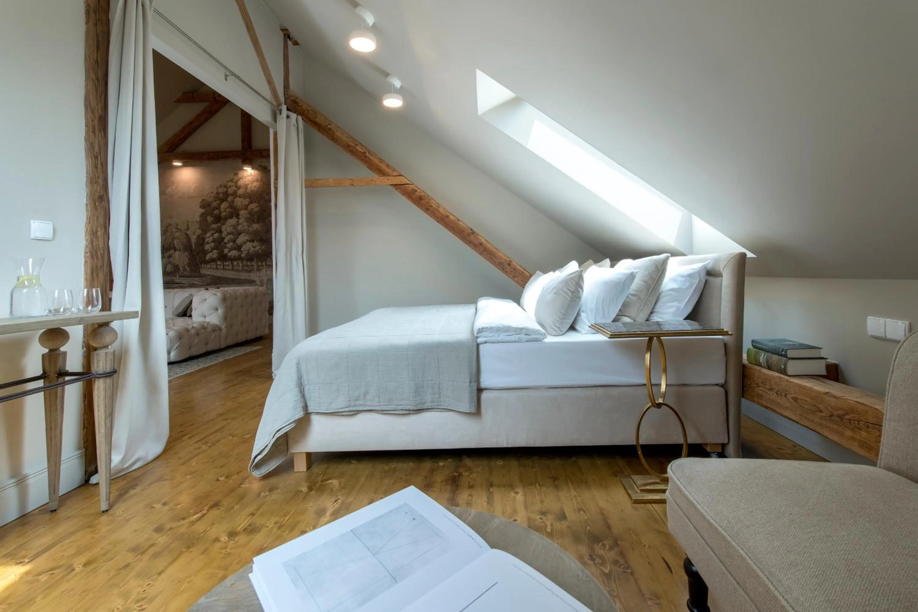 Bedroom in Zamek Sarny - Schloss Scharfeneck