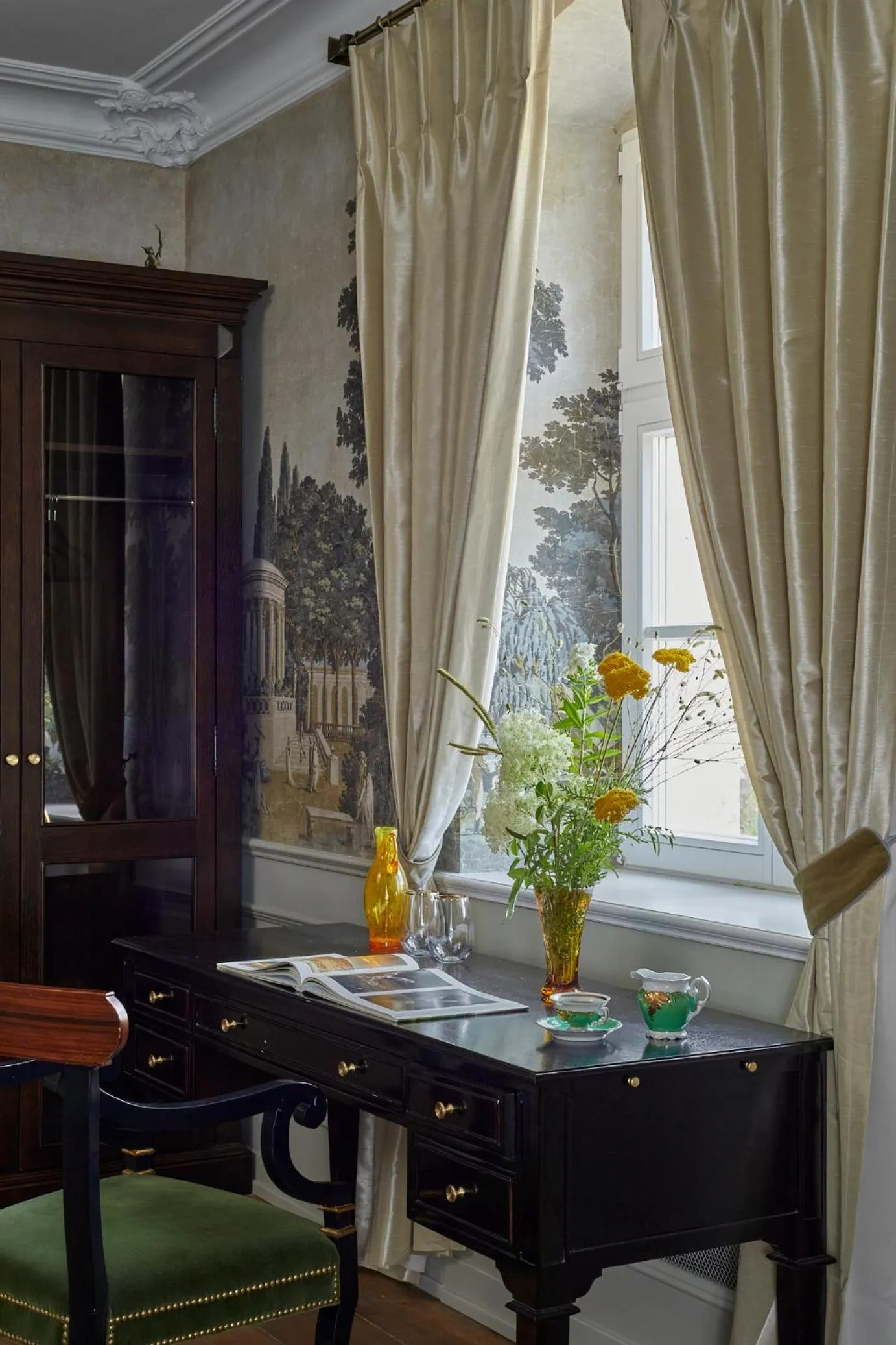 Seating area in Zamek Sarny - Schloss Scharfeneck