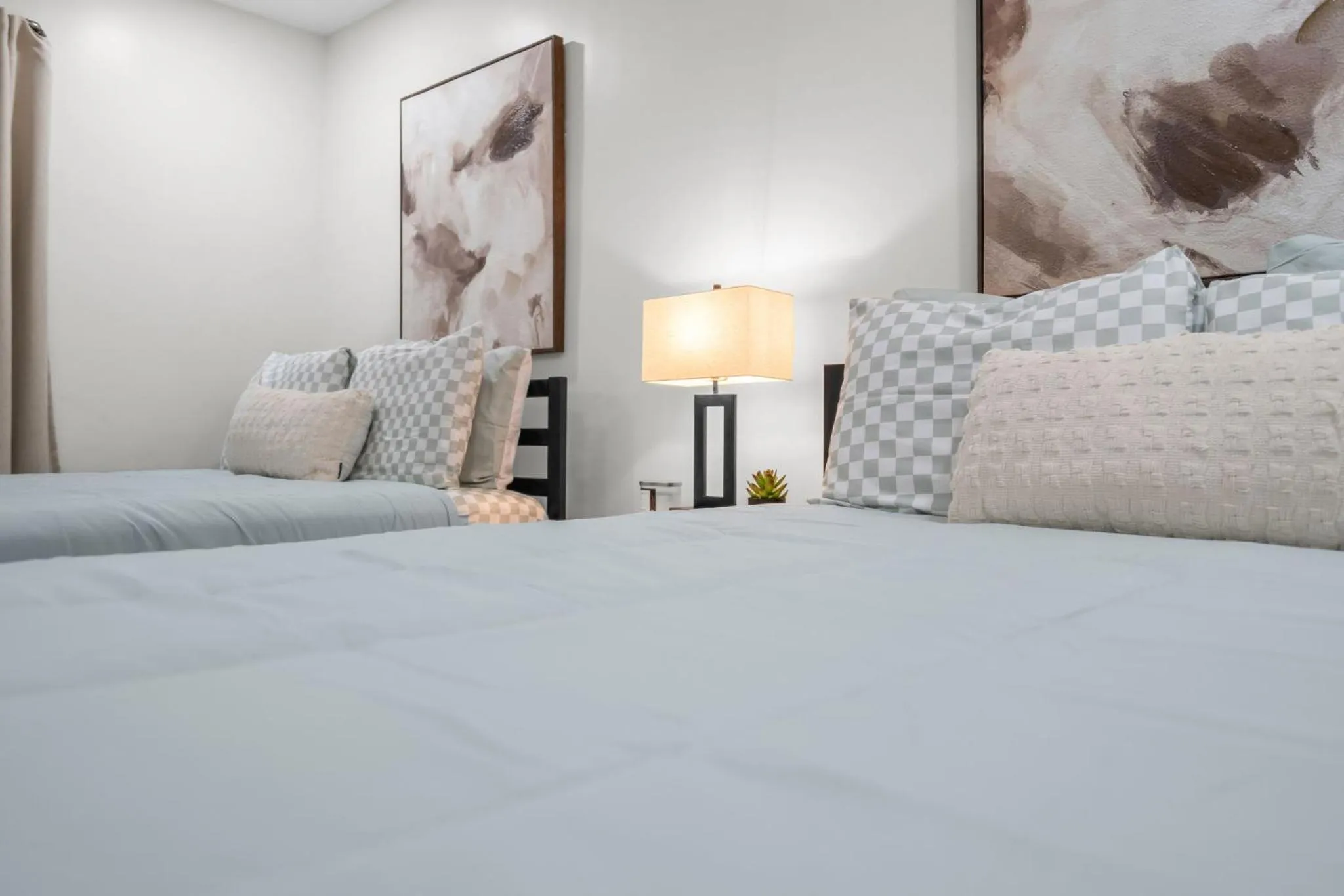 Bed in The Jasmine Apartments by Lowkl