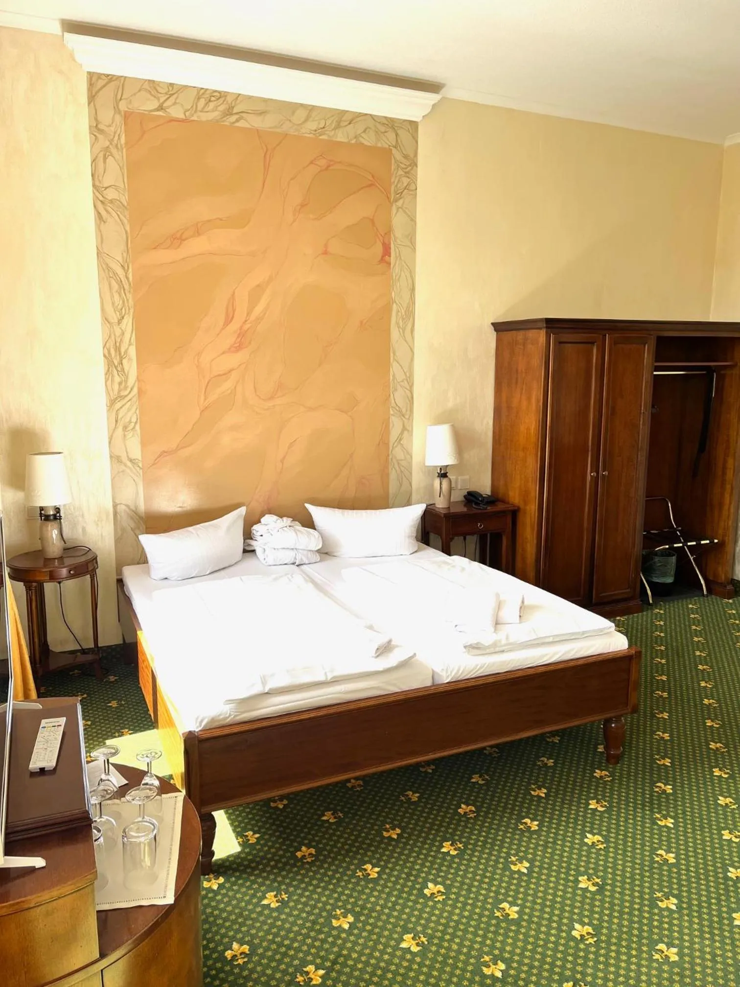 Photo of the whole room, Bed in Waren Müritz Hotel Harmonie
