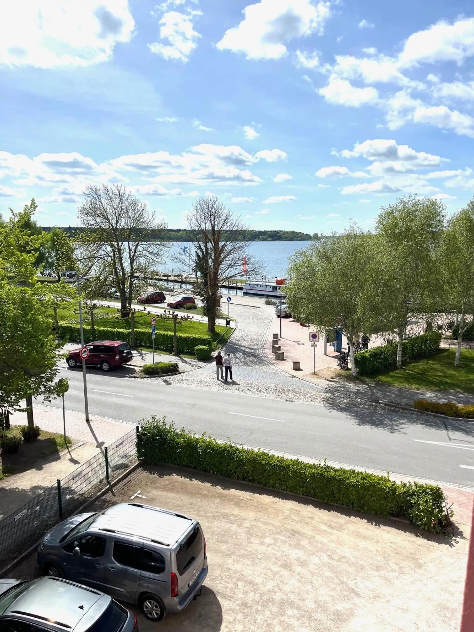 Lake view in Waren Müritz Hotel Harmonie