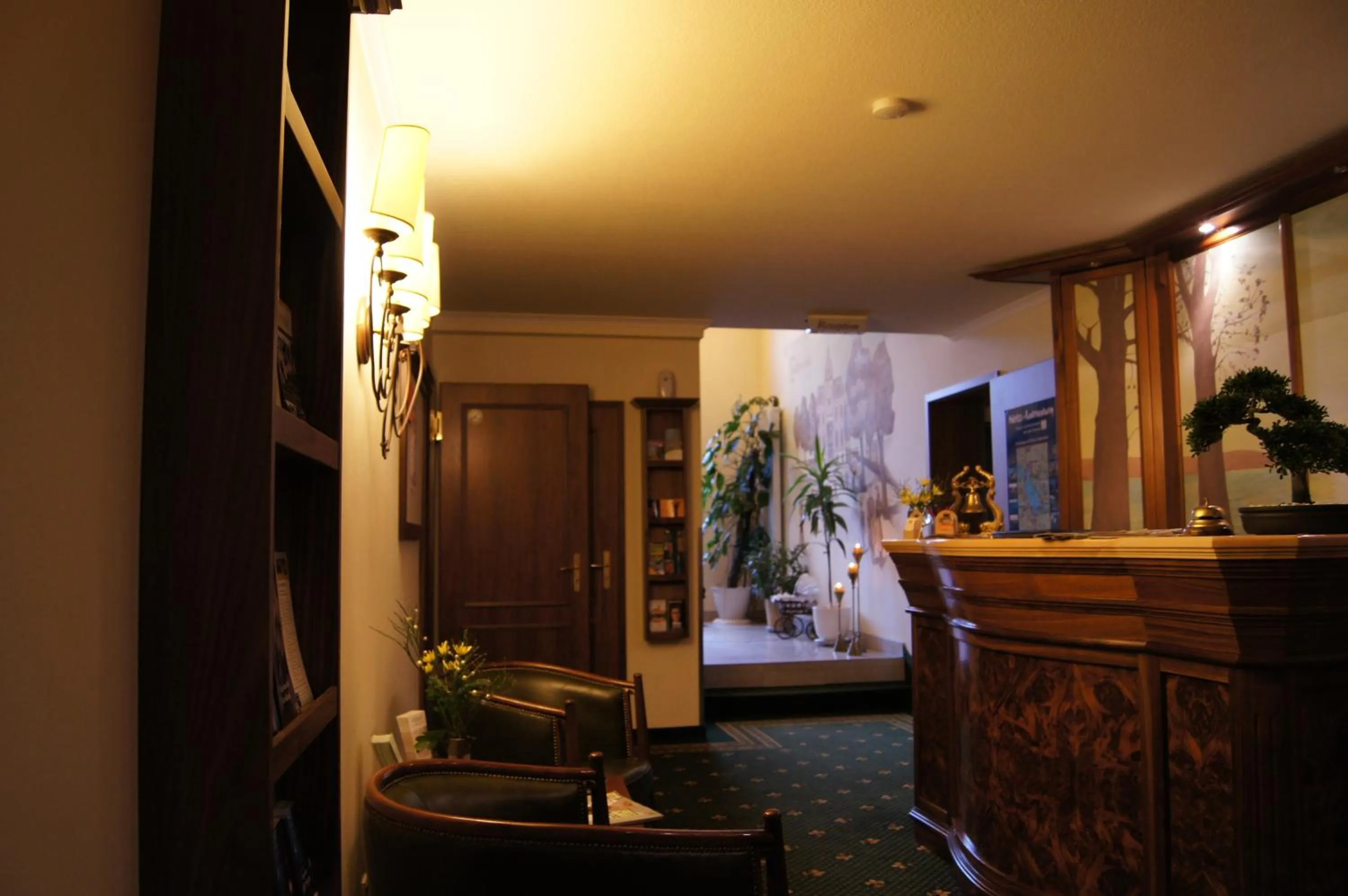 Lobby or reception in Waren Müritz Hotel Harmonie