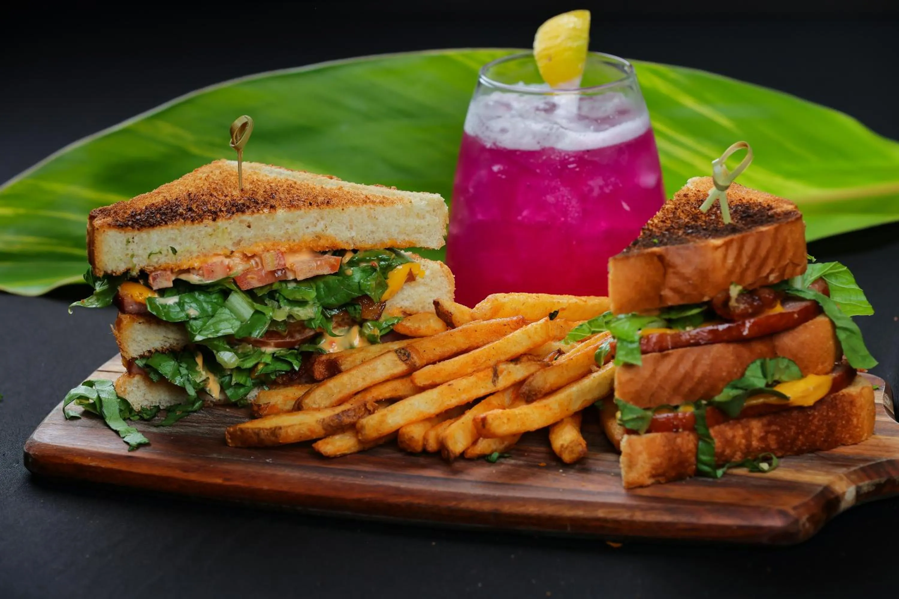 Food and drinks in The Bungalows on Shary