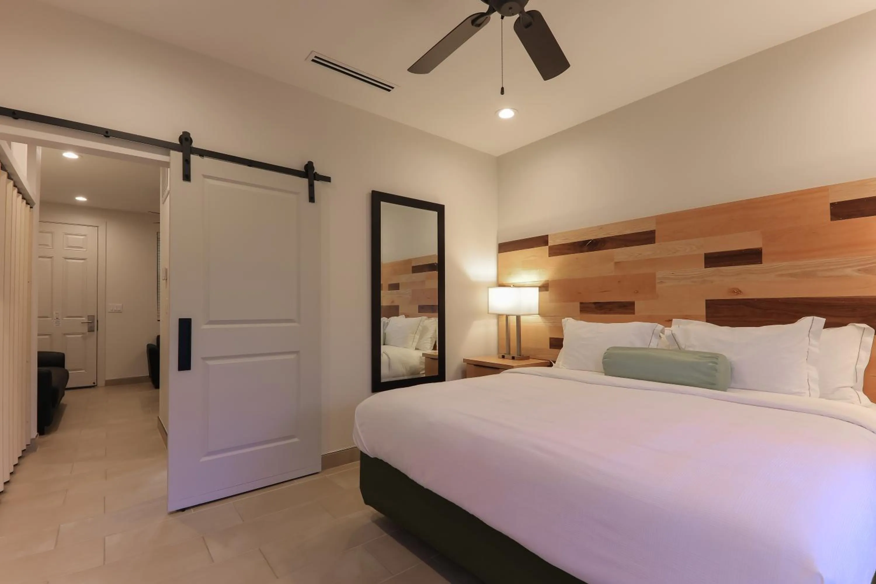 Bedroom, Bed in The Bungalows on Shary