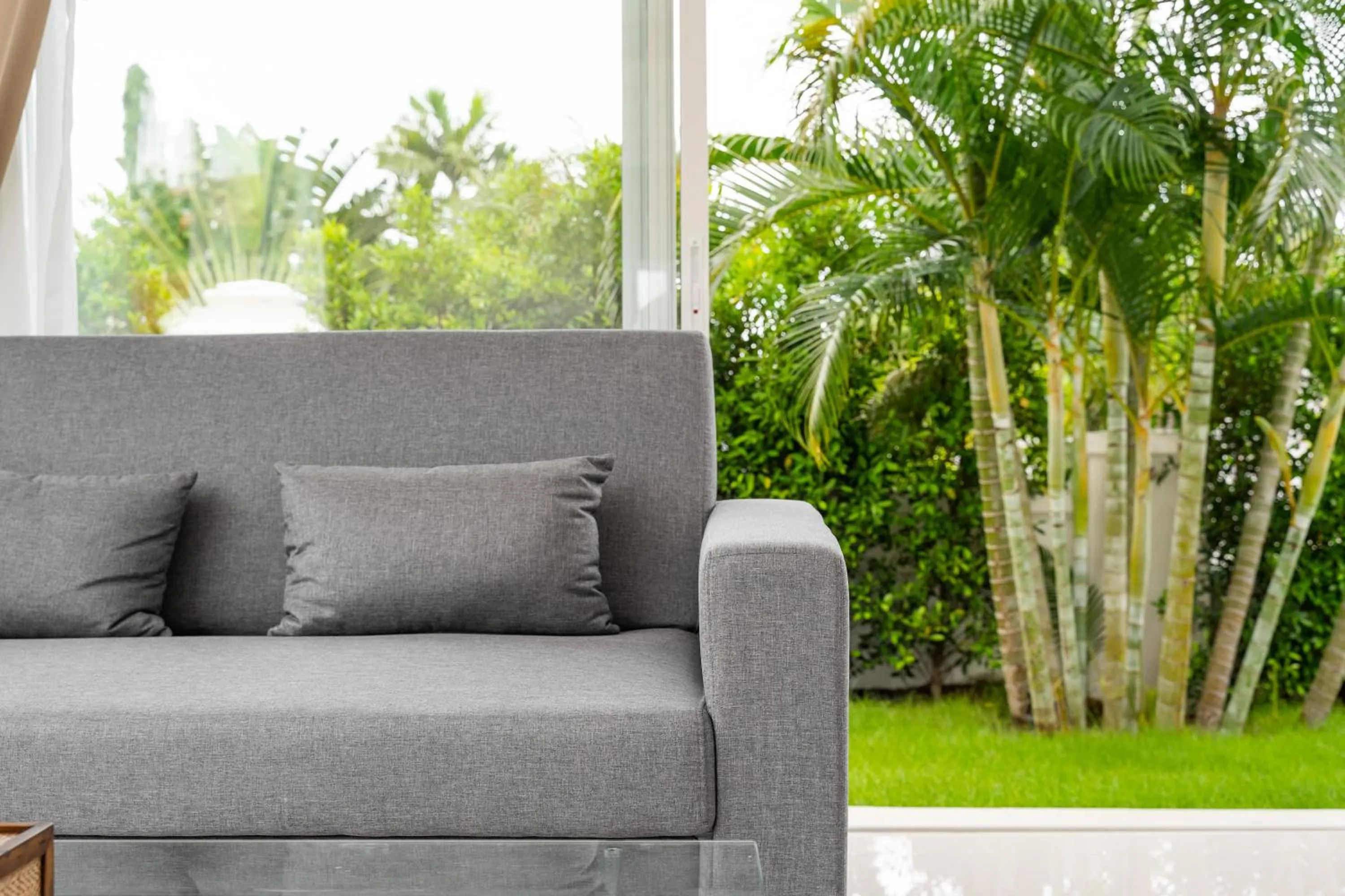 Seating area in Sunset View Pool Villa 7 BR 14-16 Persons