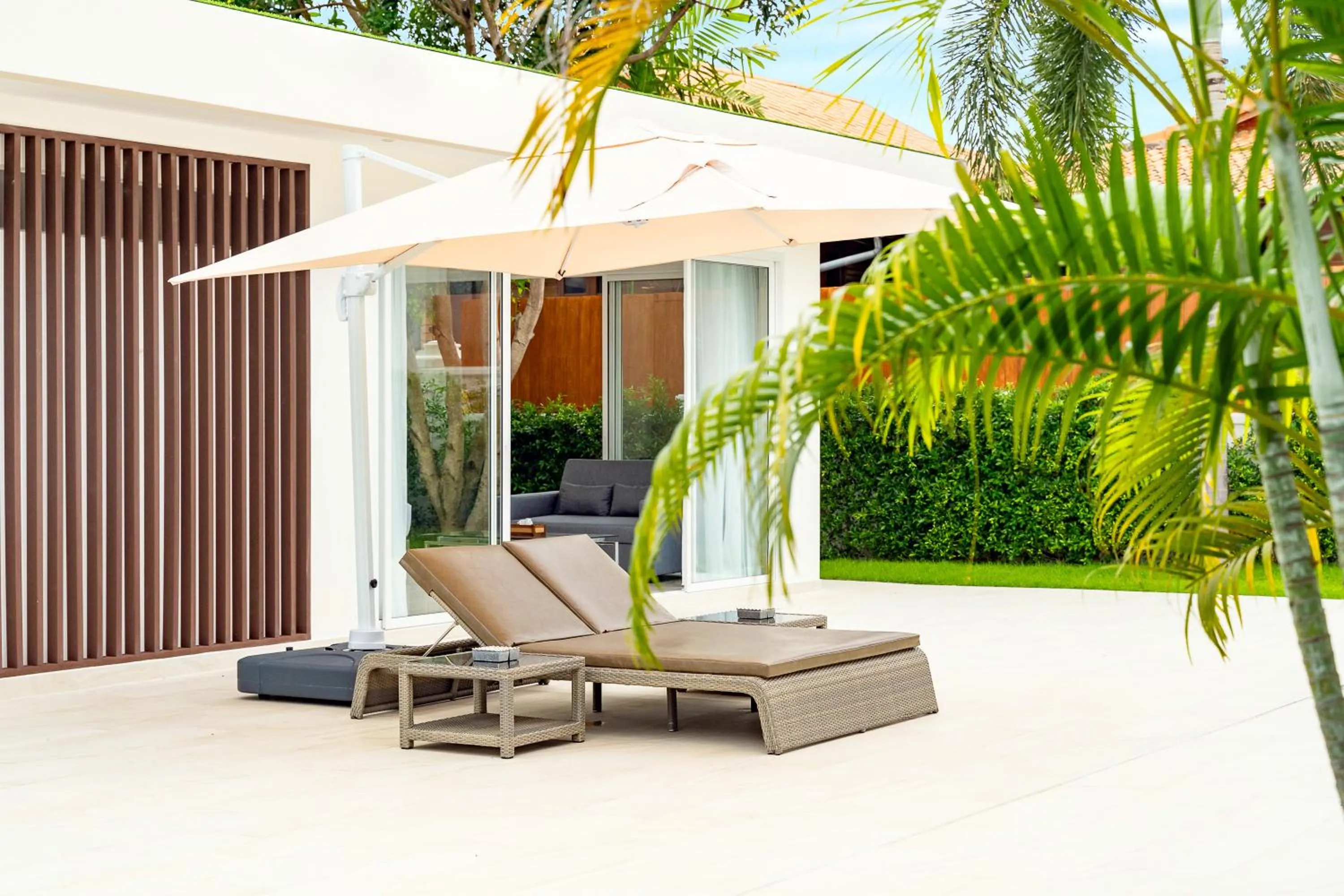 Garden in Sunset View Pool Villa 7 BR 14-16 Persons